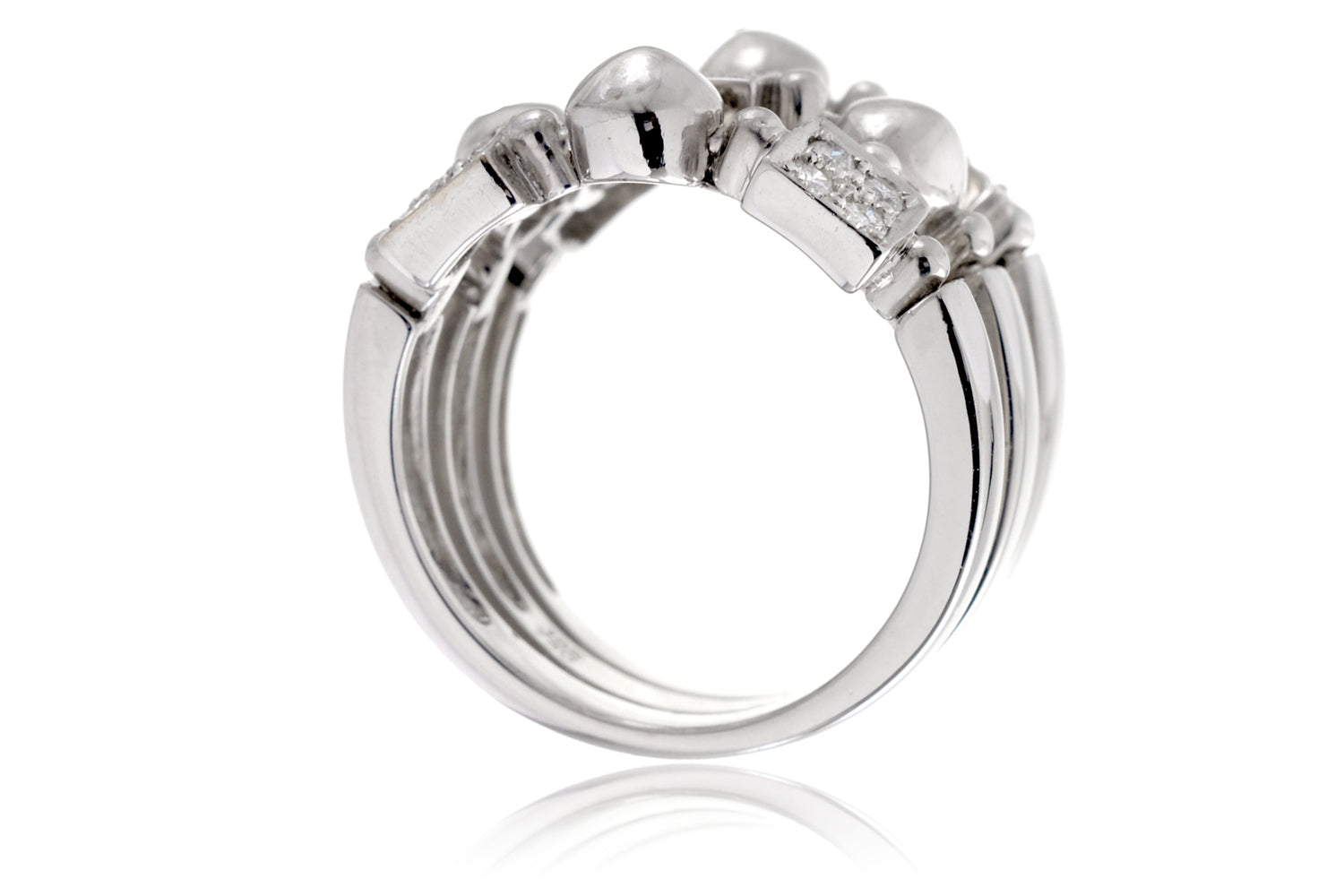 The Masako Diamond Ring (3/4 inch)