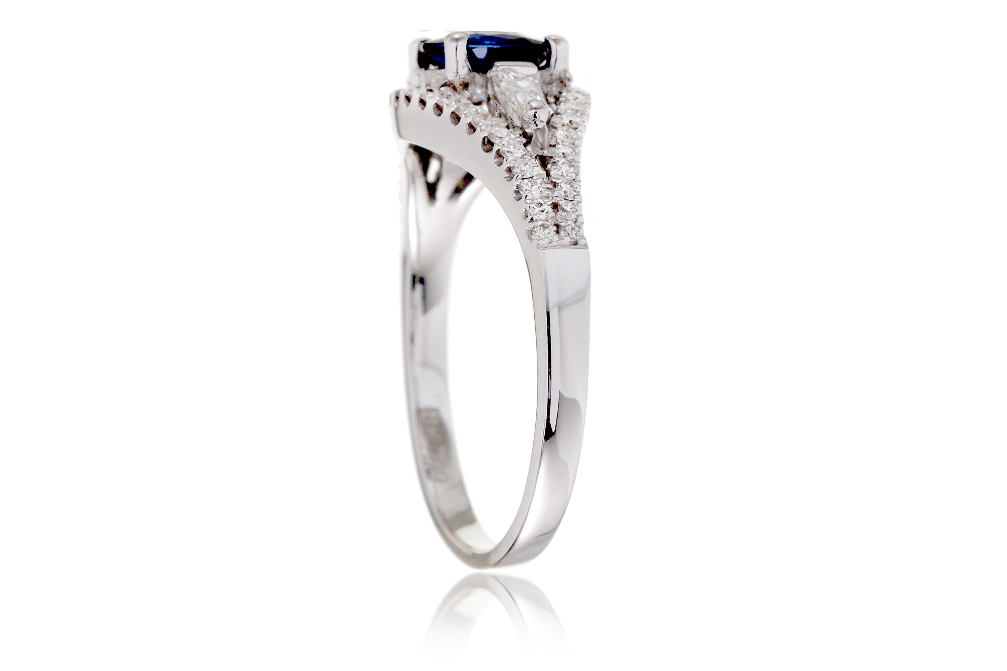 The Doheny Round Sapphire Ring