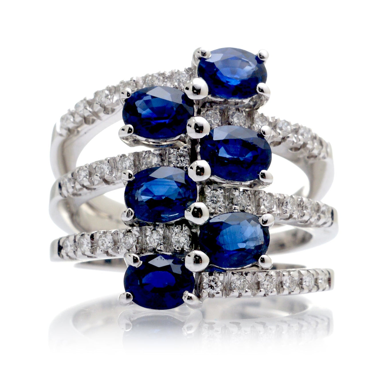 The Madison Oval Sapphire Ring