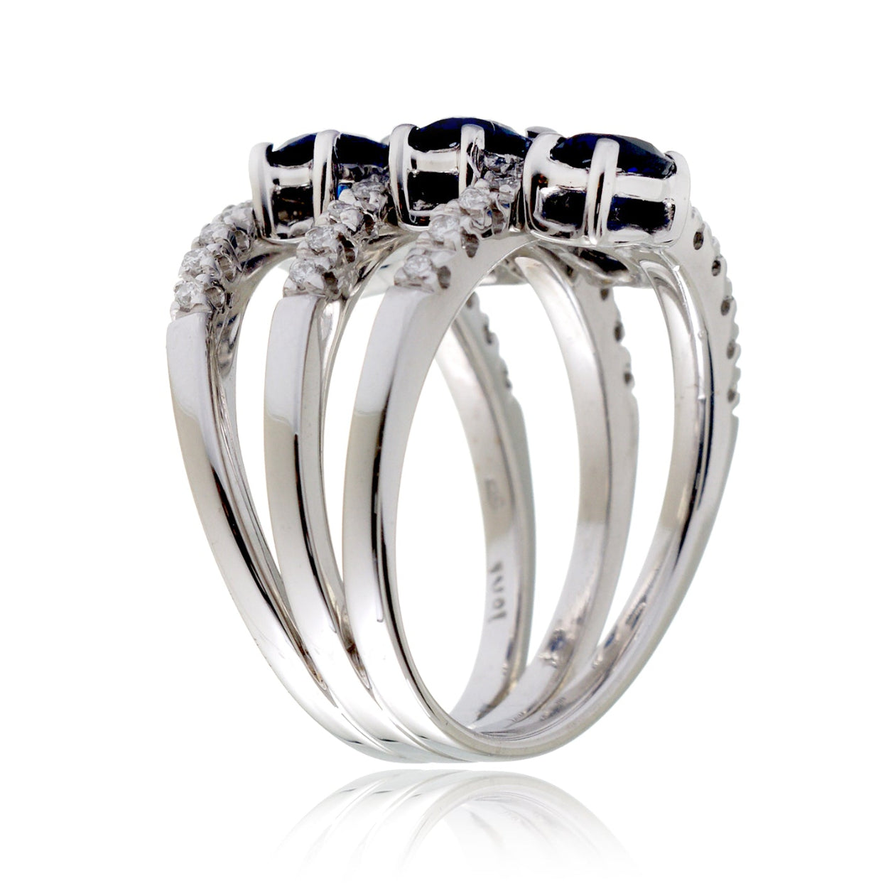 The Madison Oval Sapphire Ring