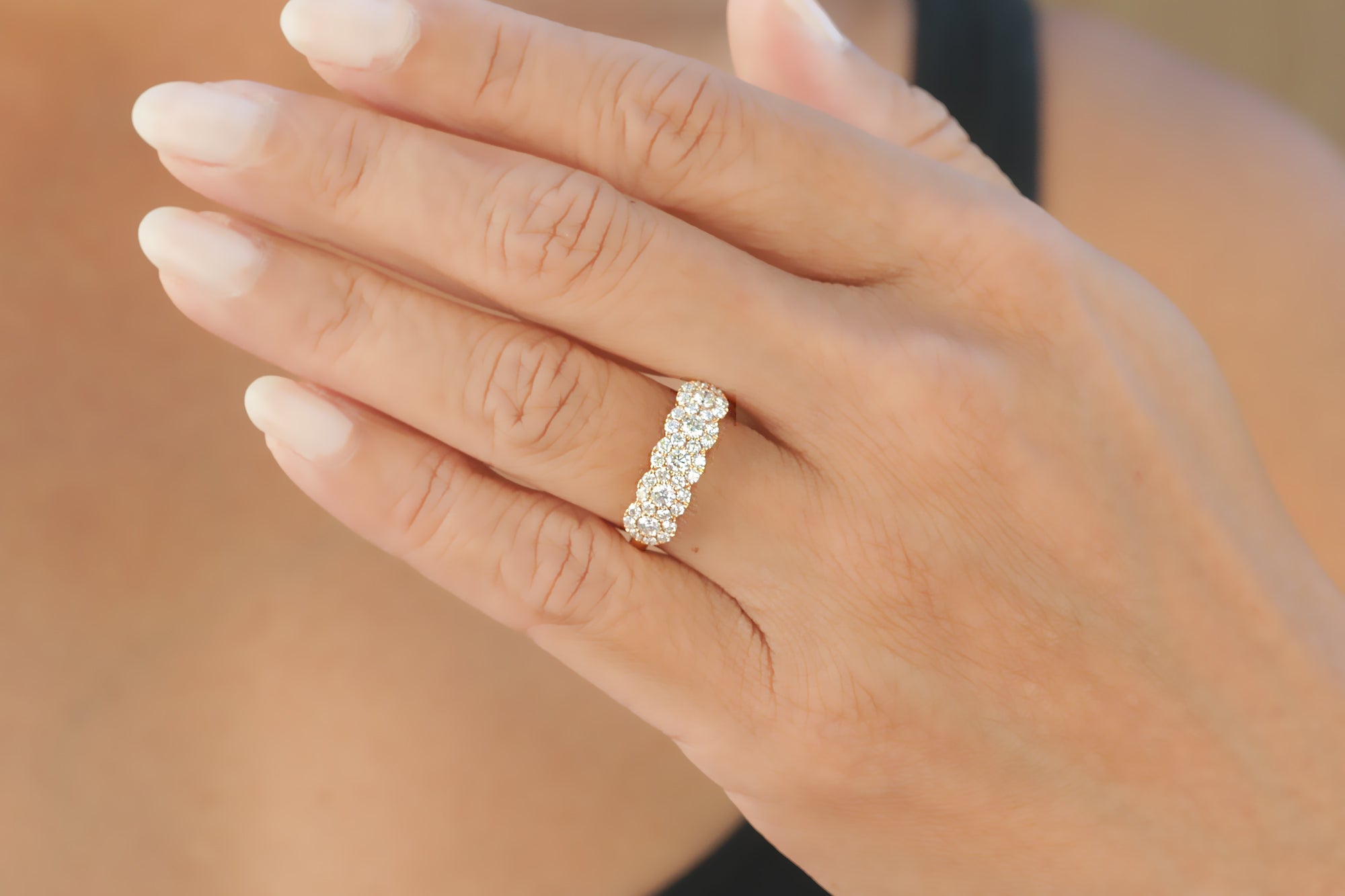 The Lana Diamond Wedding Anniversary Band