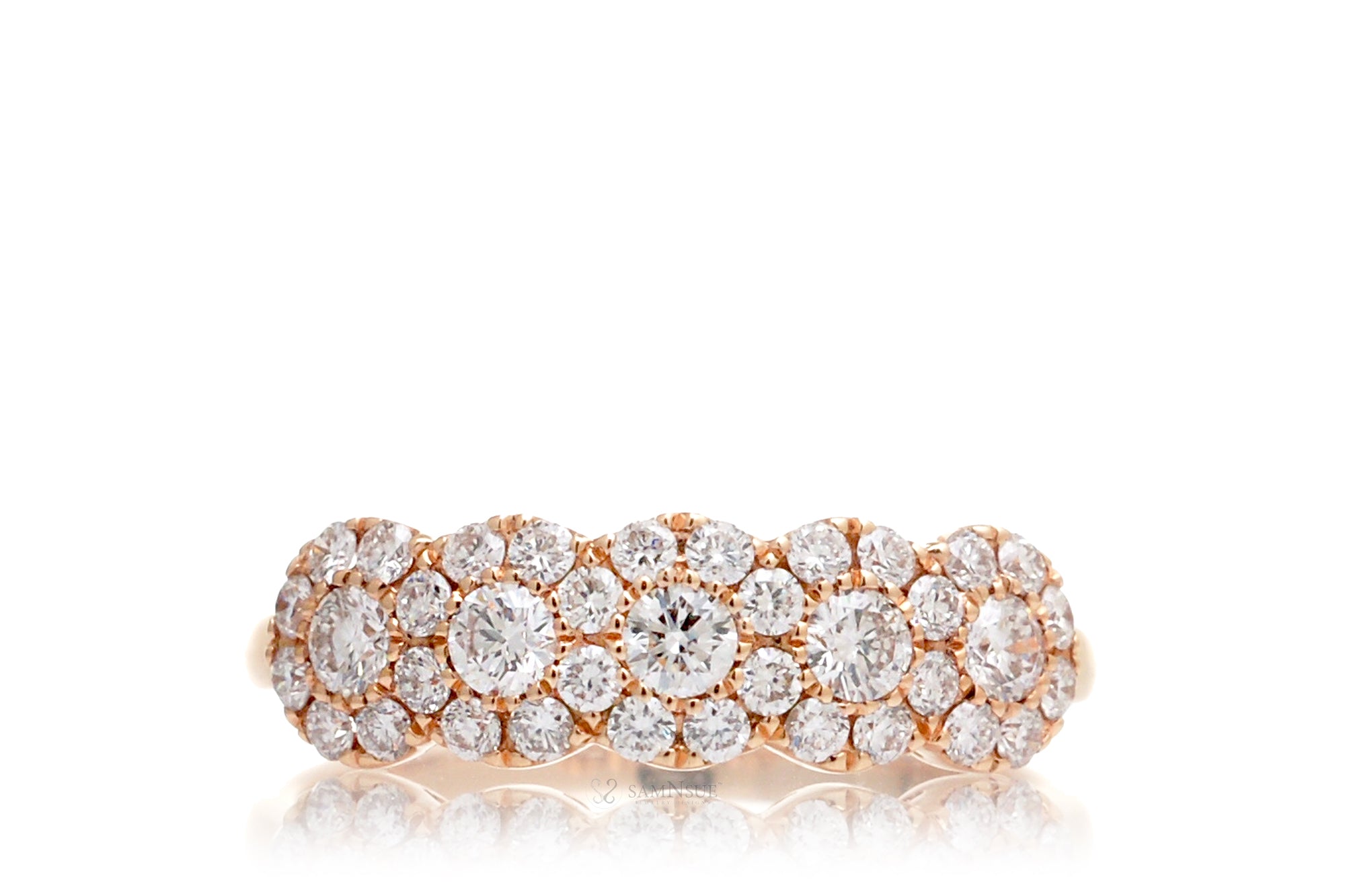 The Lana Diamond Wedding Anniversary Band