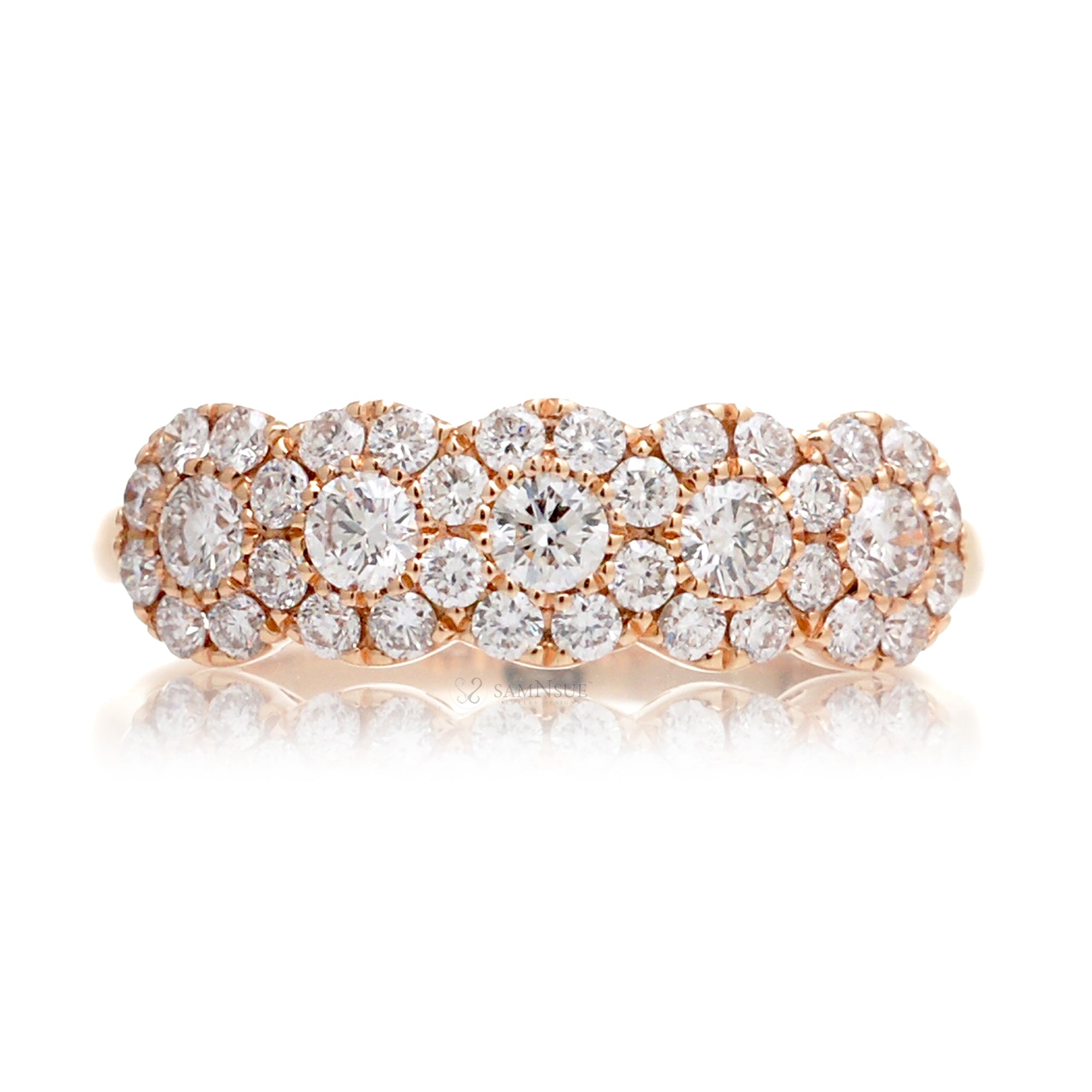 The Lana Diamond Wedding Anniversary Band