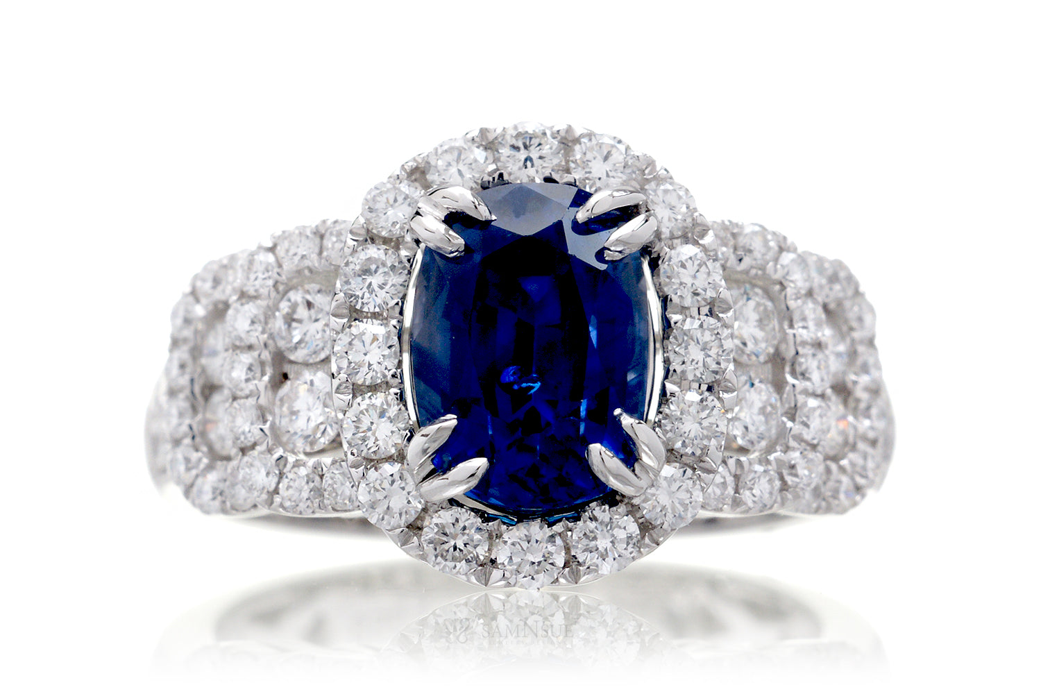 The Thelma Oval Sapphire Ring