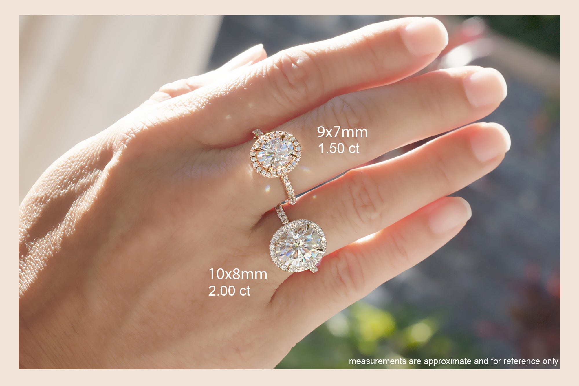 The Drenched Oval Brilliant Cut Diamond Ring