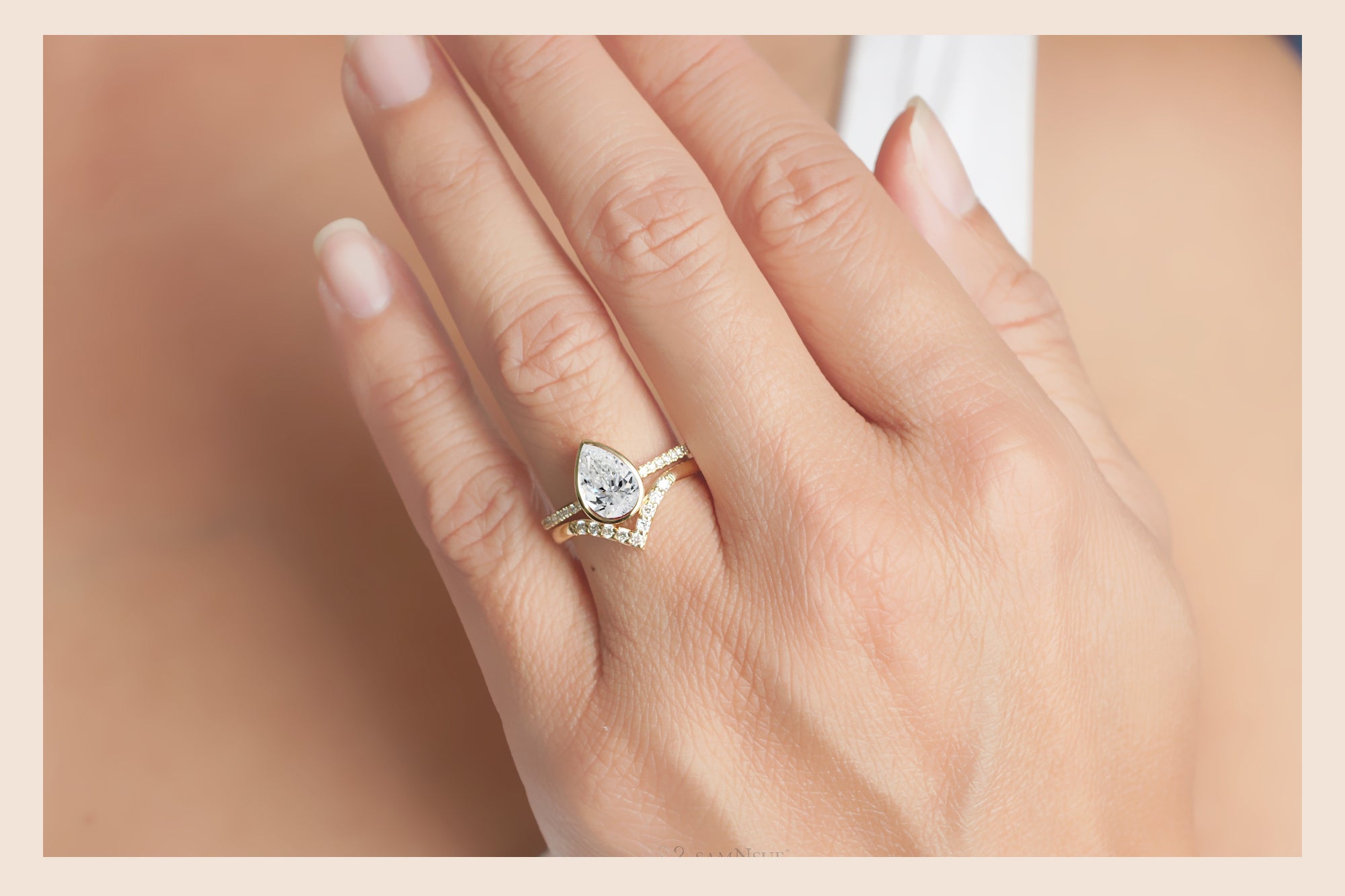 The Beverly Pear Lab-Grown Diamond