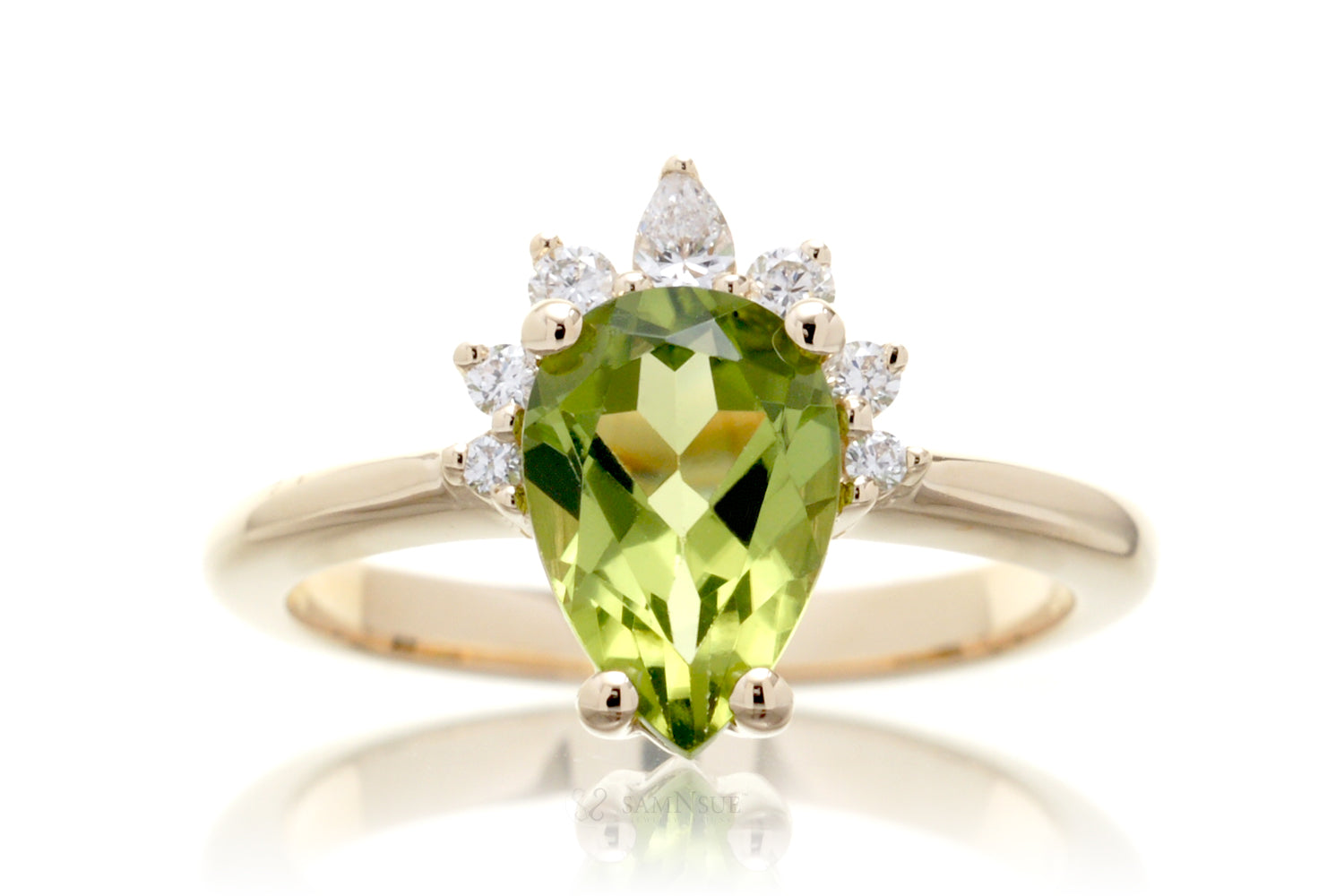 The Pacey Pear Peridot