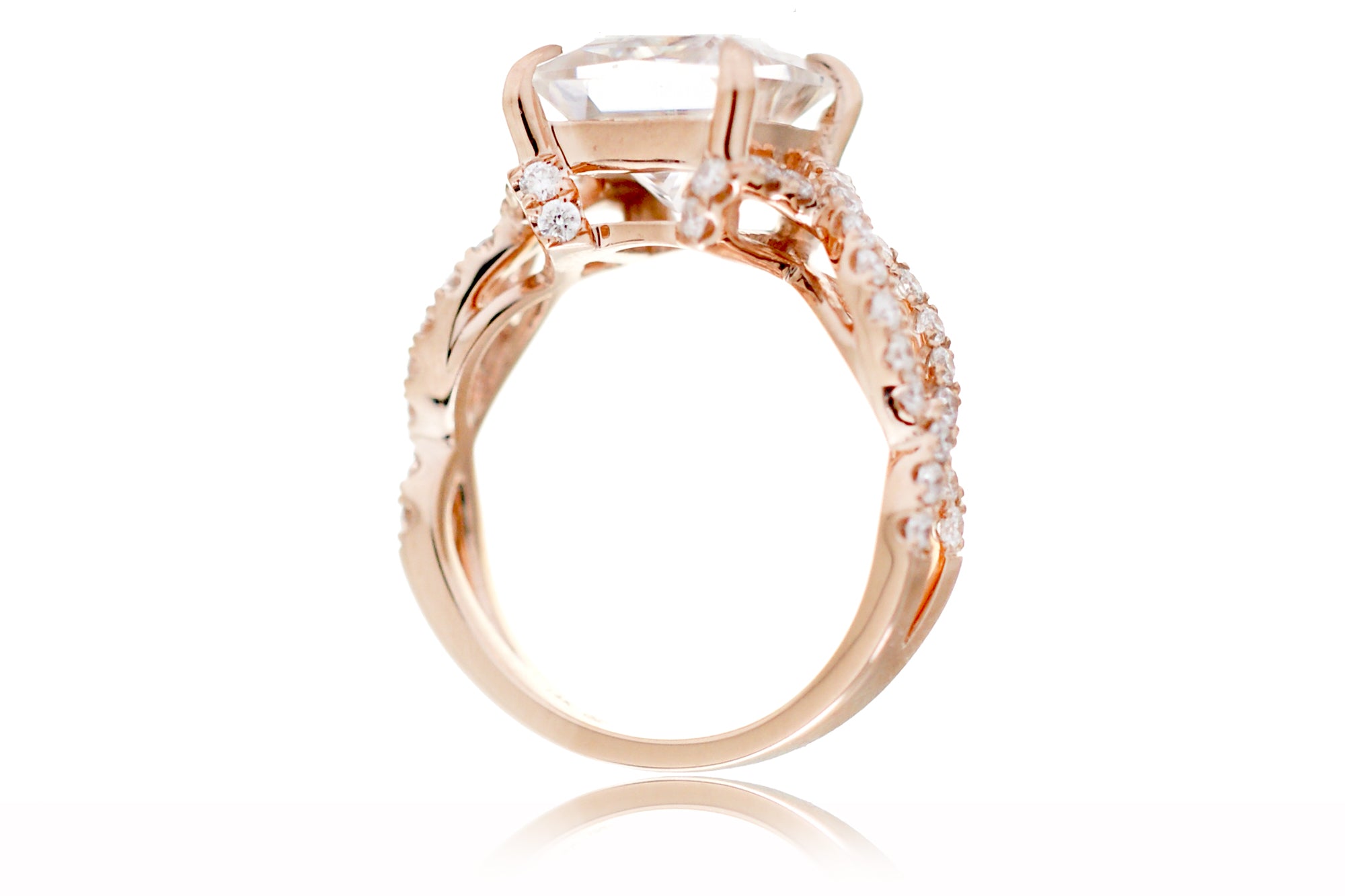 The Felicity Princess Moissanite Ring