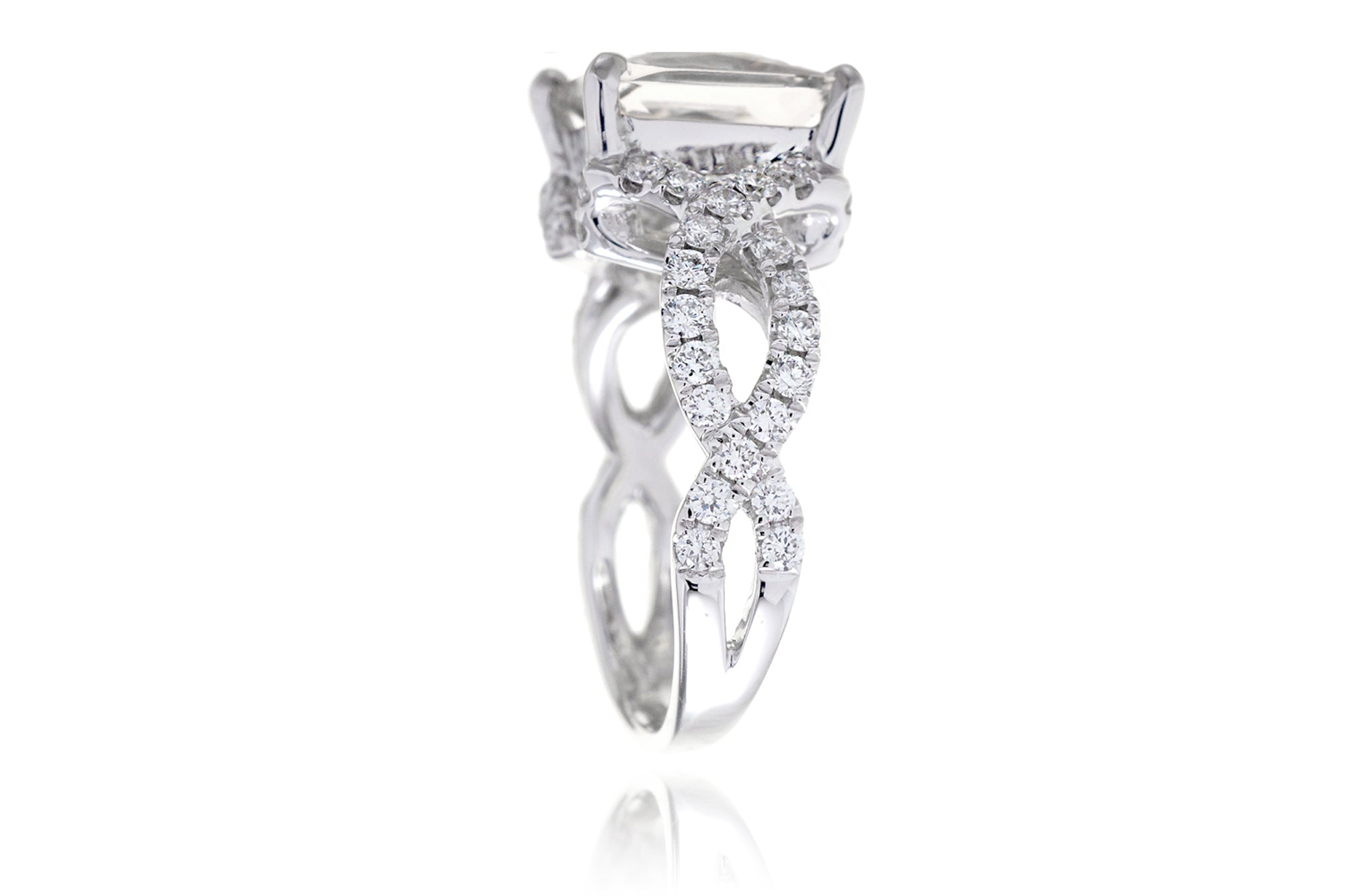 The Felicity Princess Moissanite Ring