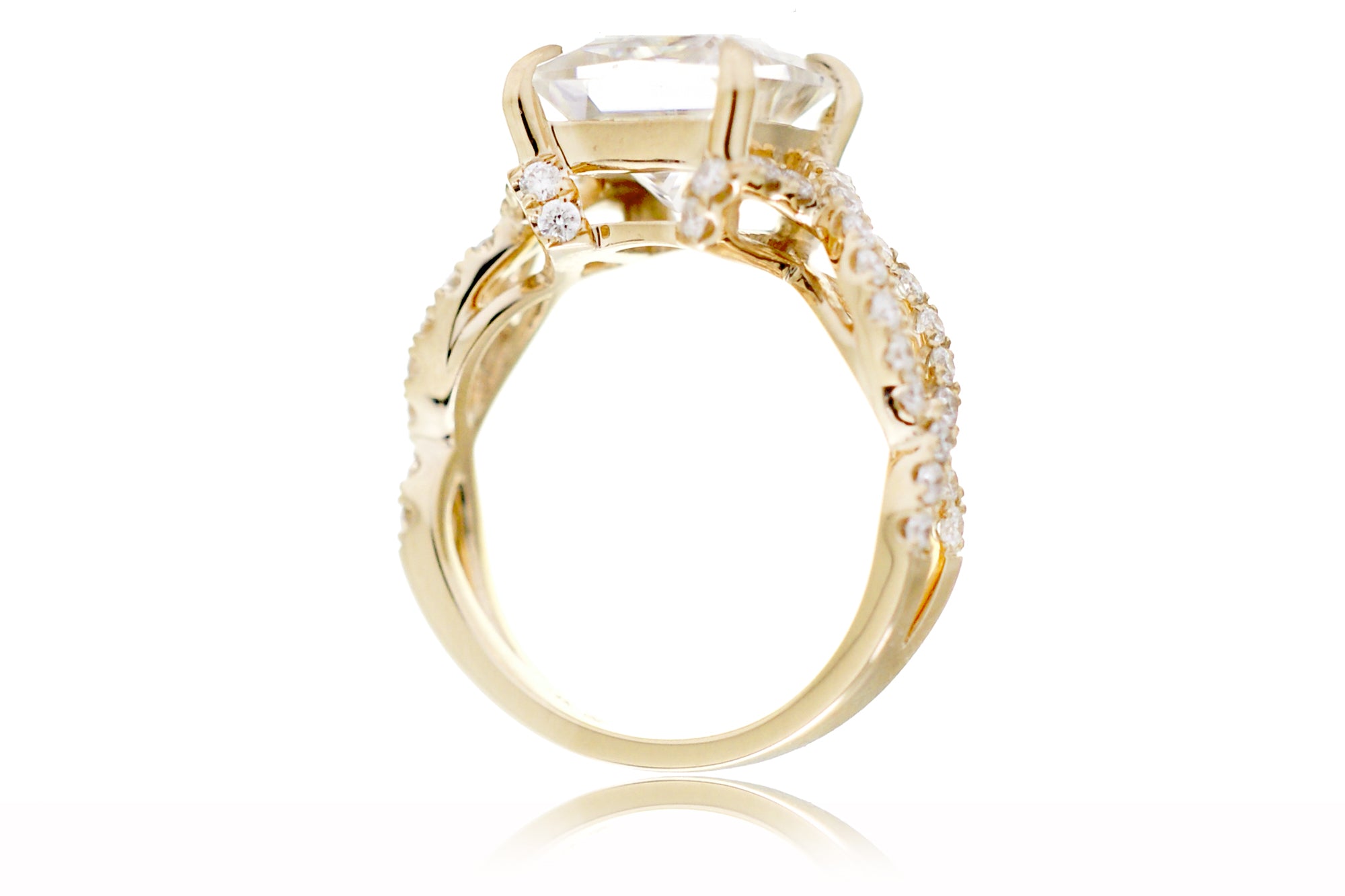 The Felicity Princess Moissanite Ring