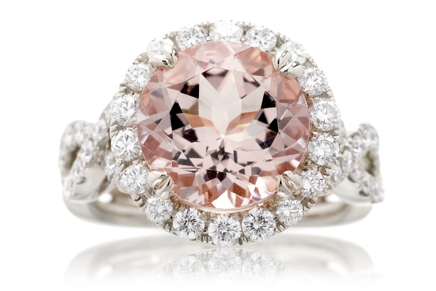 The Shelly Round Morganite