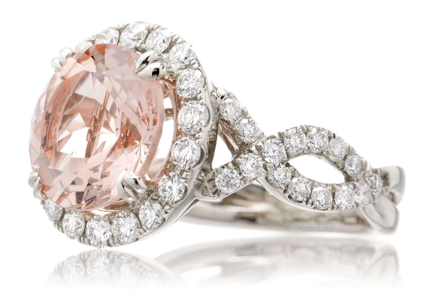 The Shelly Round Morganite