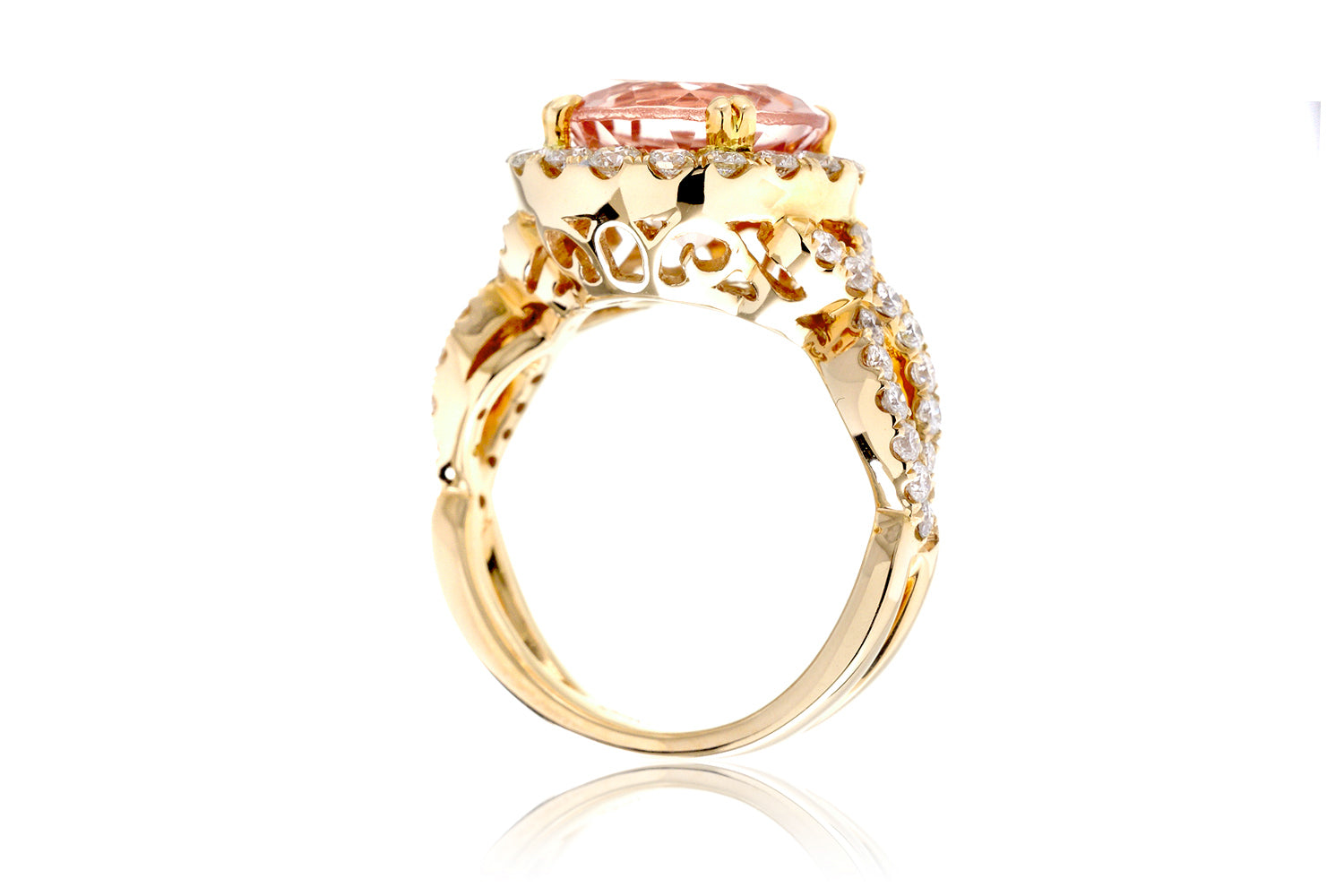 The Shelly Round Morganite