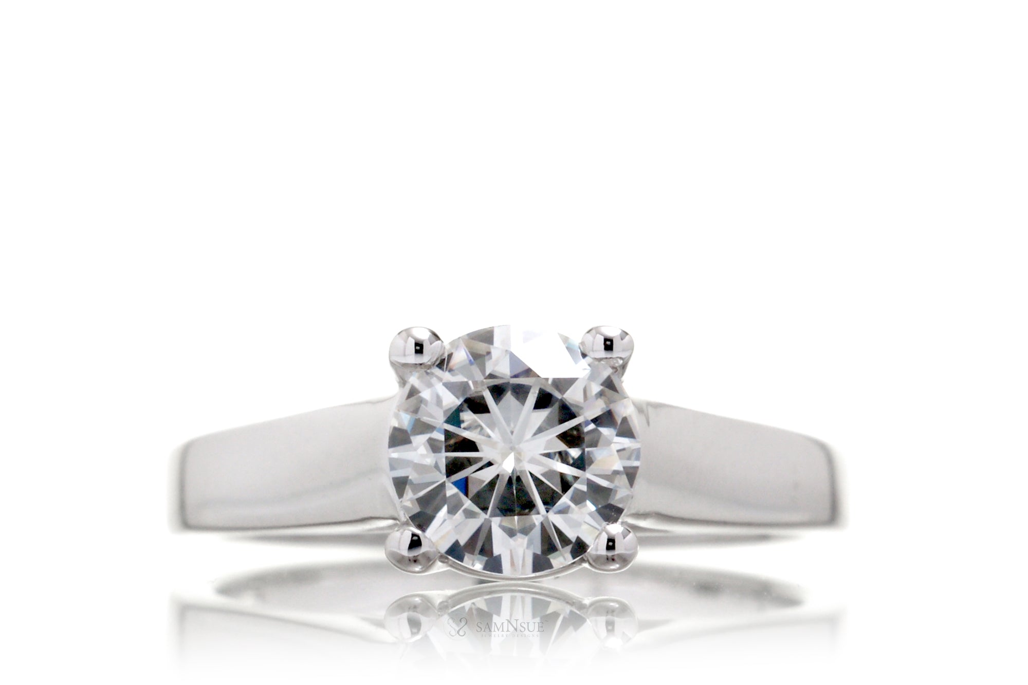 The Quinn Round Solitaire Ring