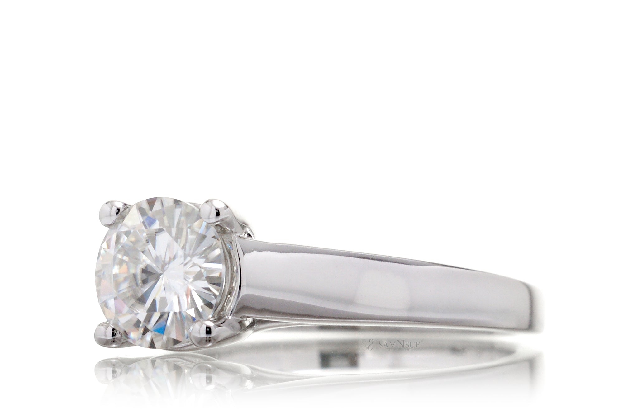 The Quinn Round Solitaire Ring