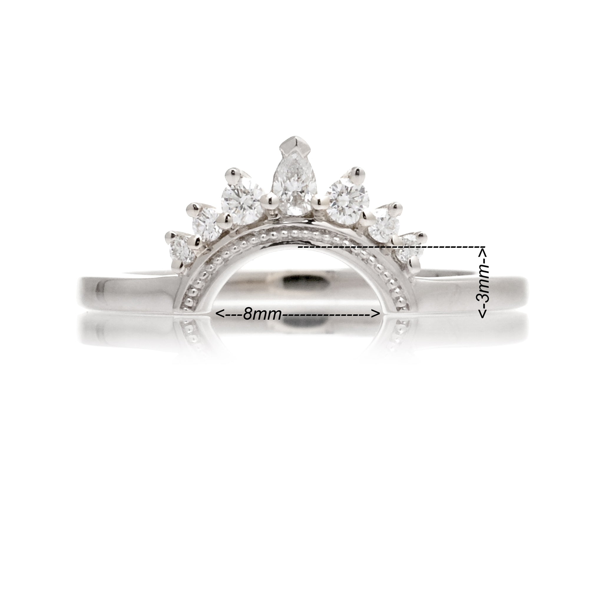 The Starburst Half Round Band