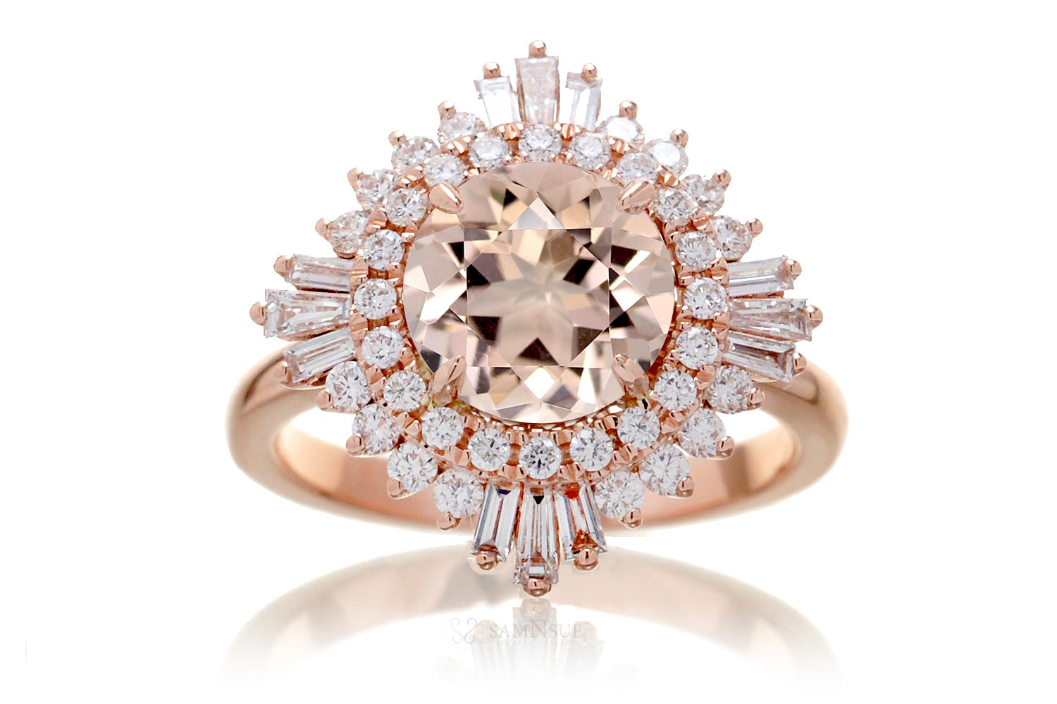 The Sonia Round Morganite