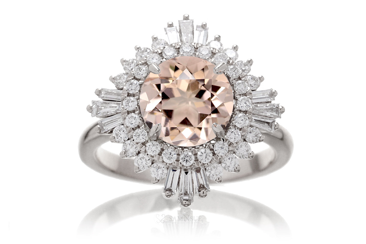 The Sonia Round Morganite