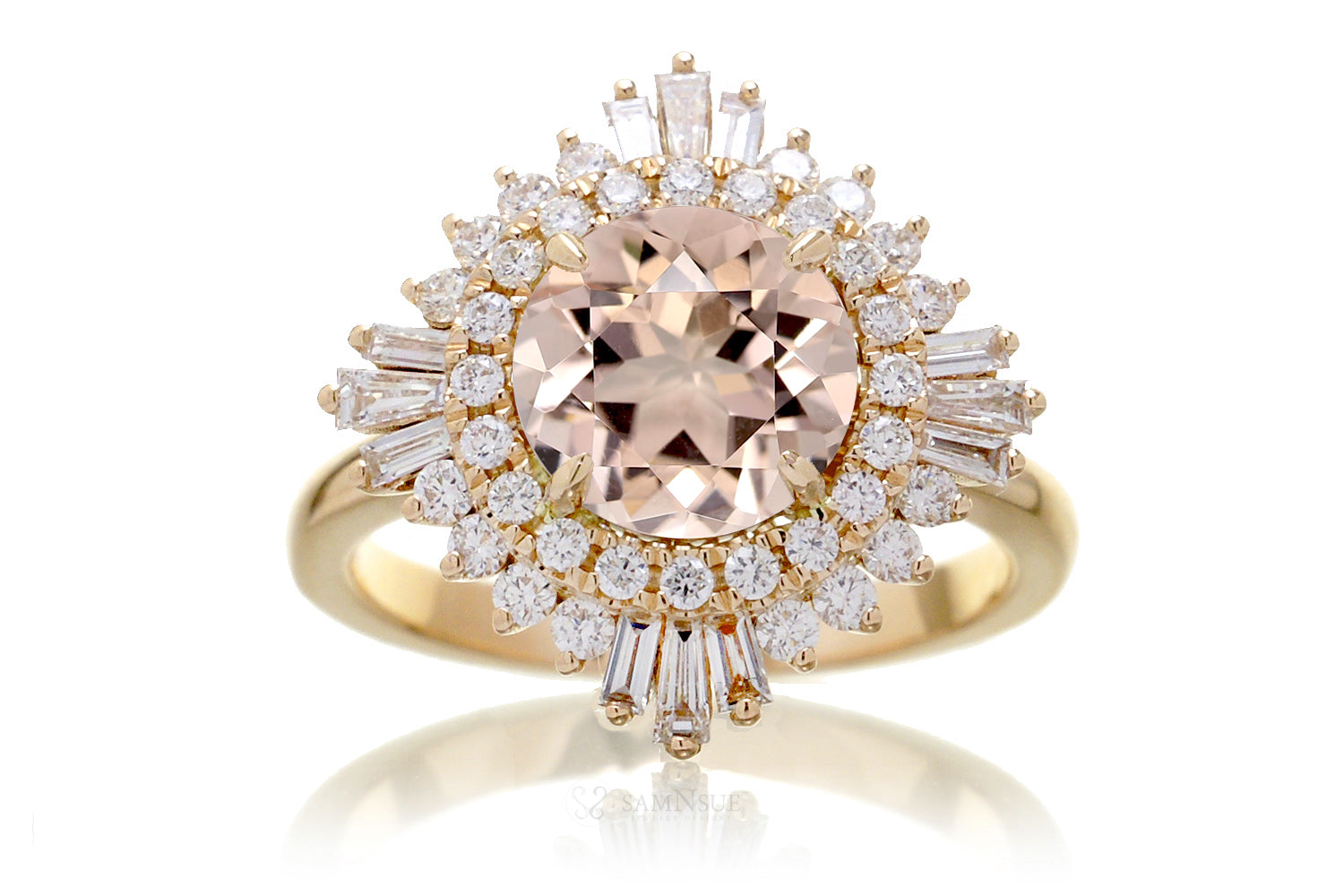 The Sonia Round Morganite