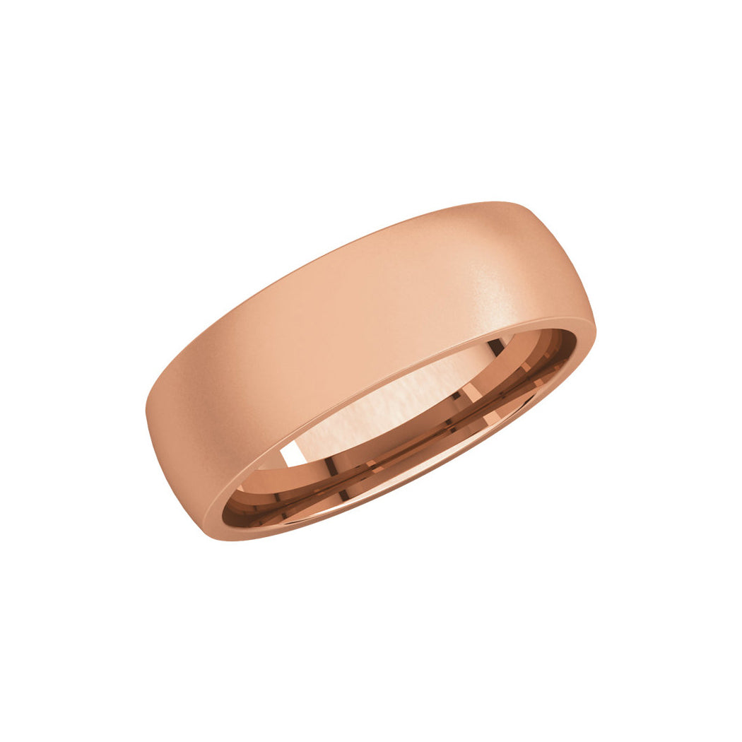 The Classic Dome 6mm Band