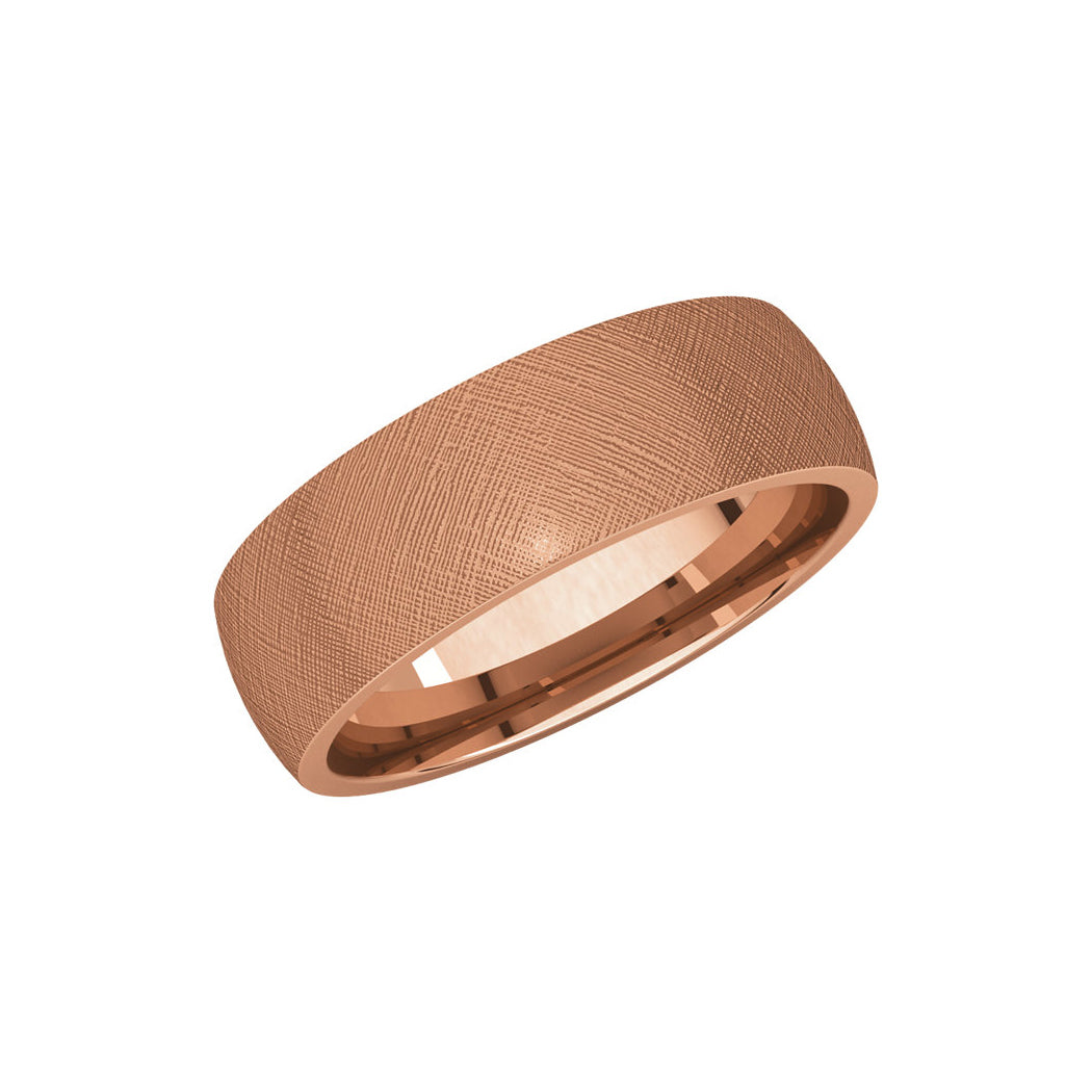 The Classic Dome 6mm Band