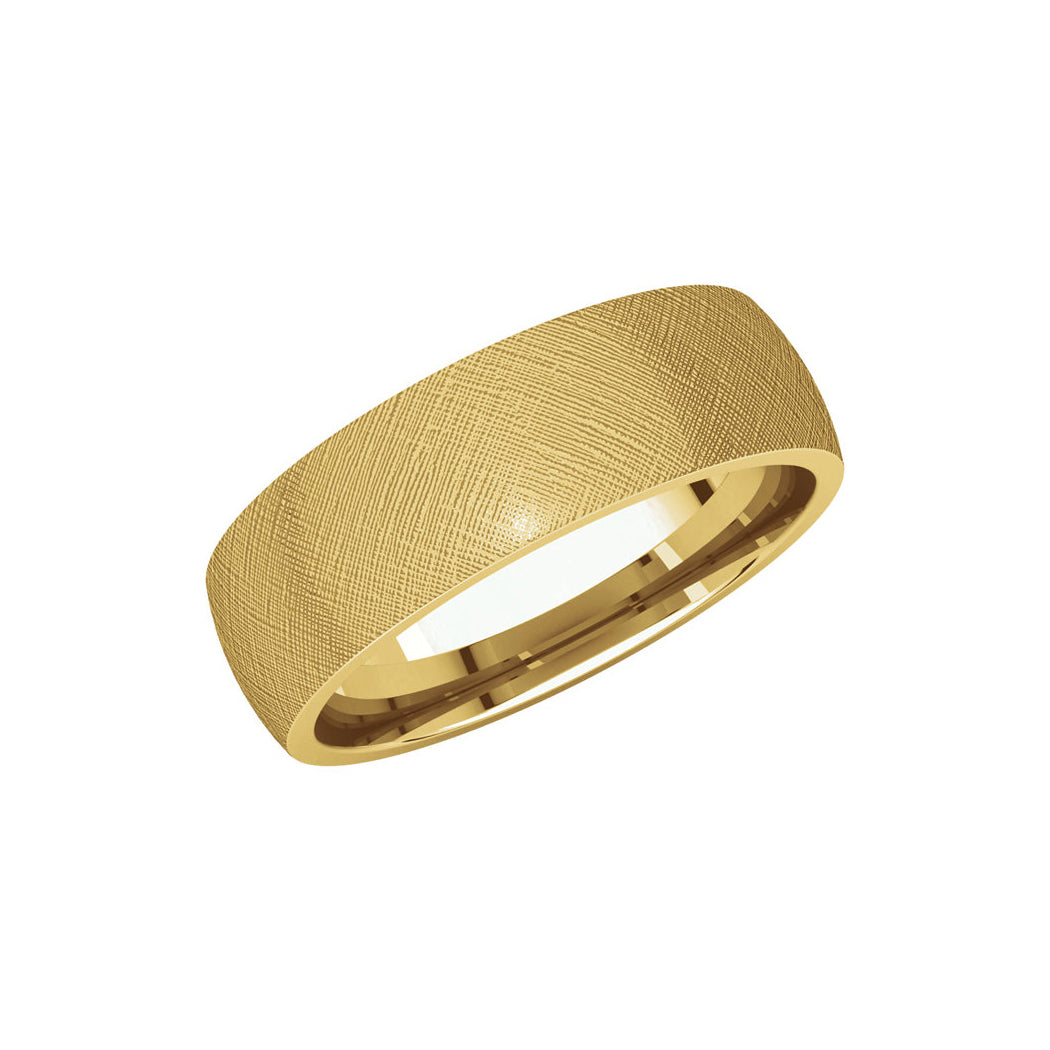 The Classic Dome 6mm Band