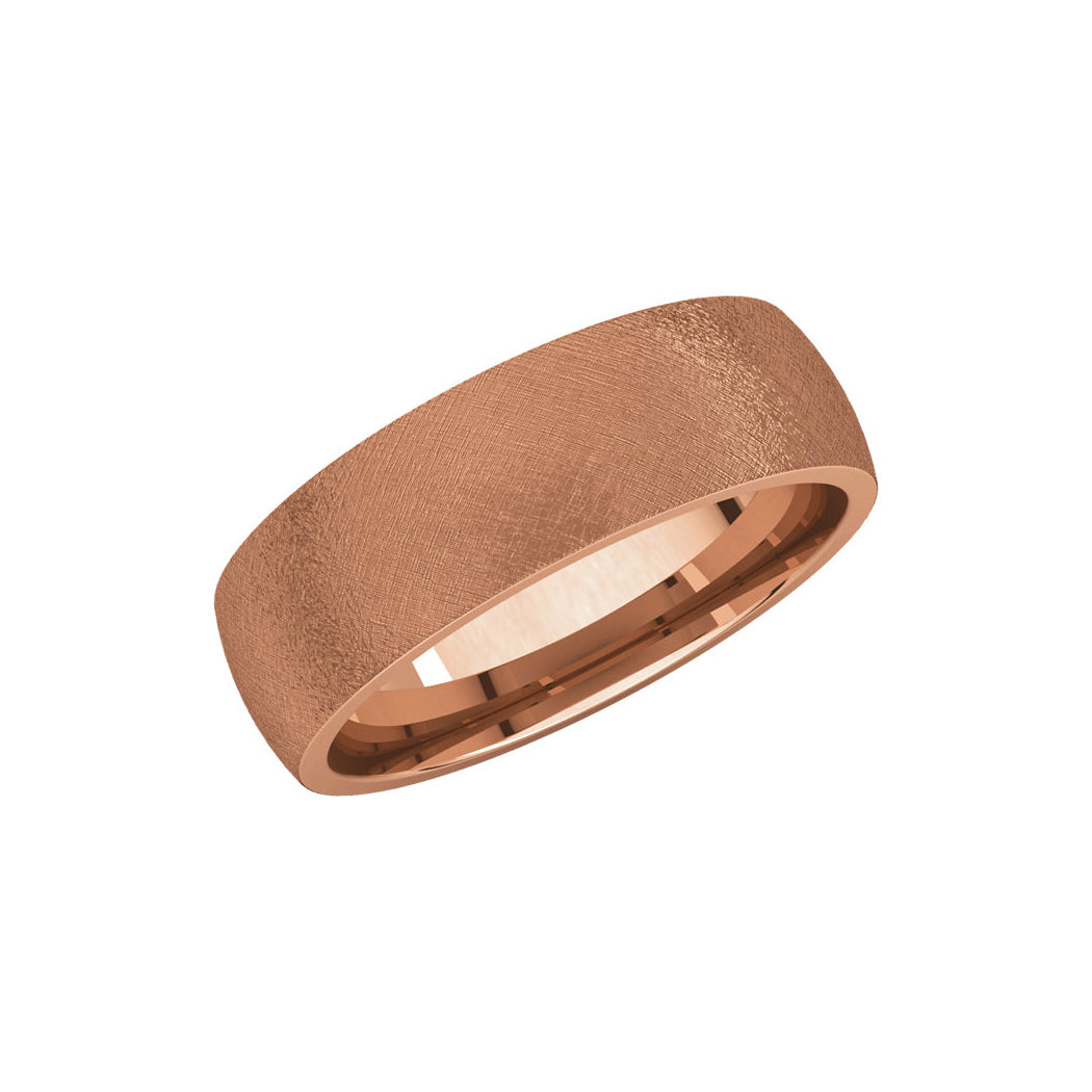 The Classic Dome 6mm Band