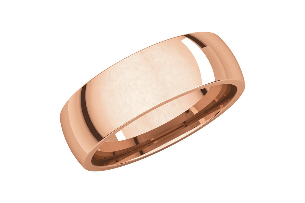 The Classic Dome 6mm Band