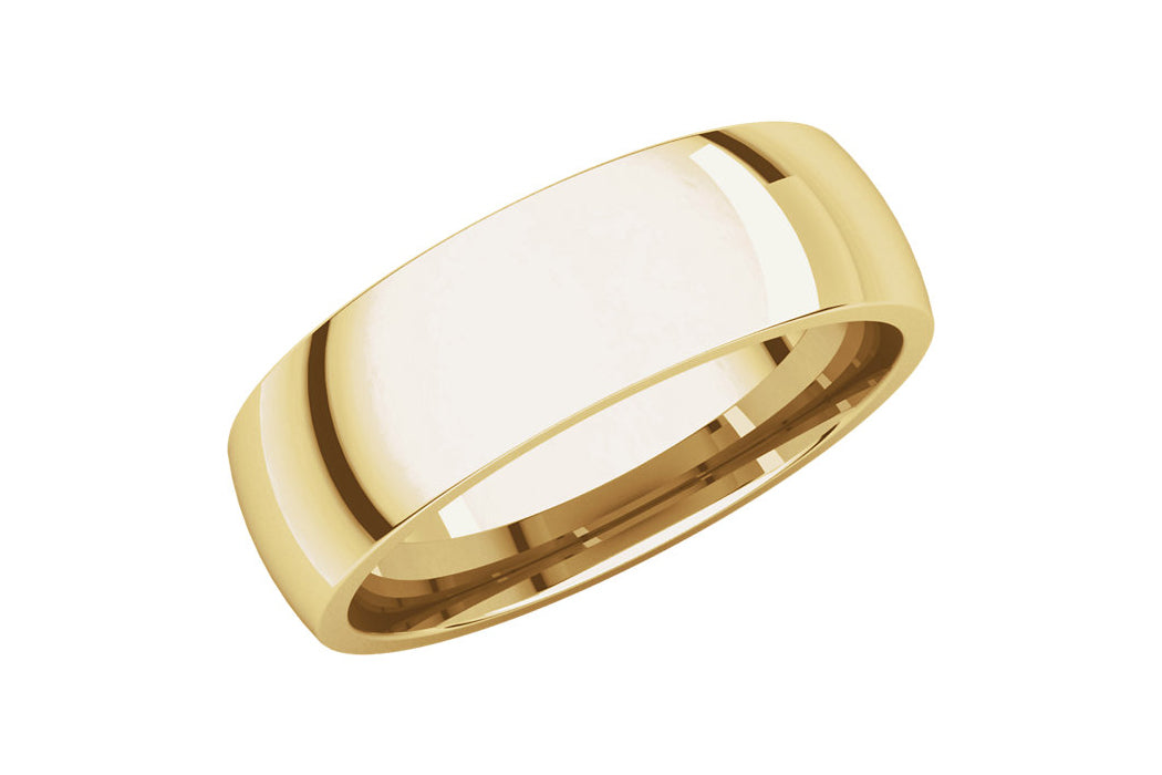 The Classic Dome 6mm Band