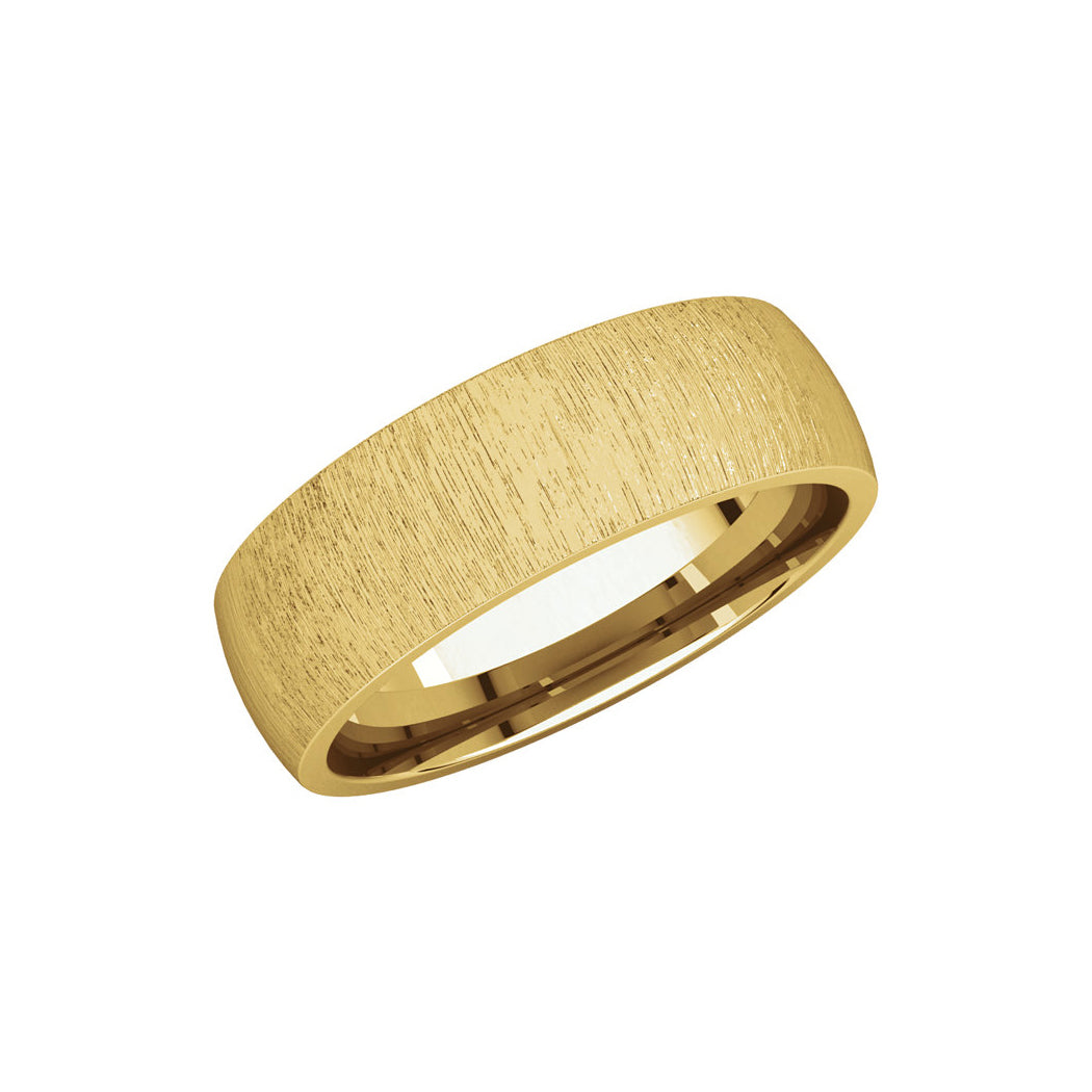 The Classic Dome 6mm Band