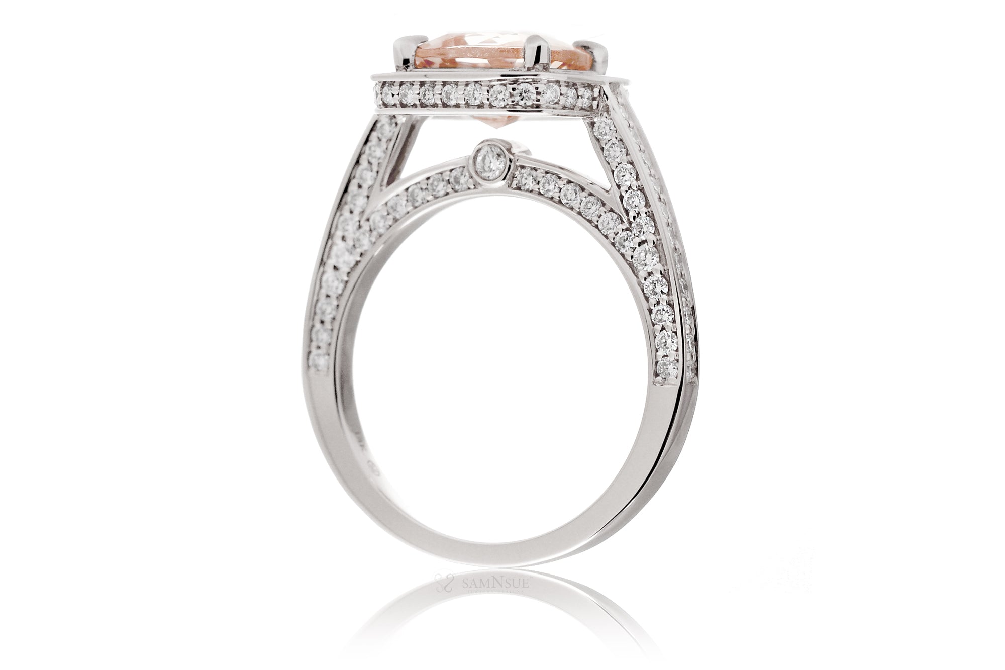 The Solstice Cushion Morganite