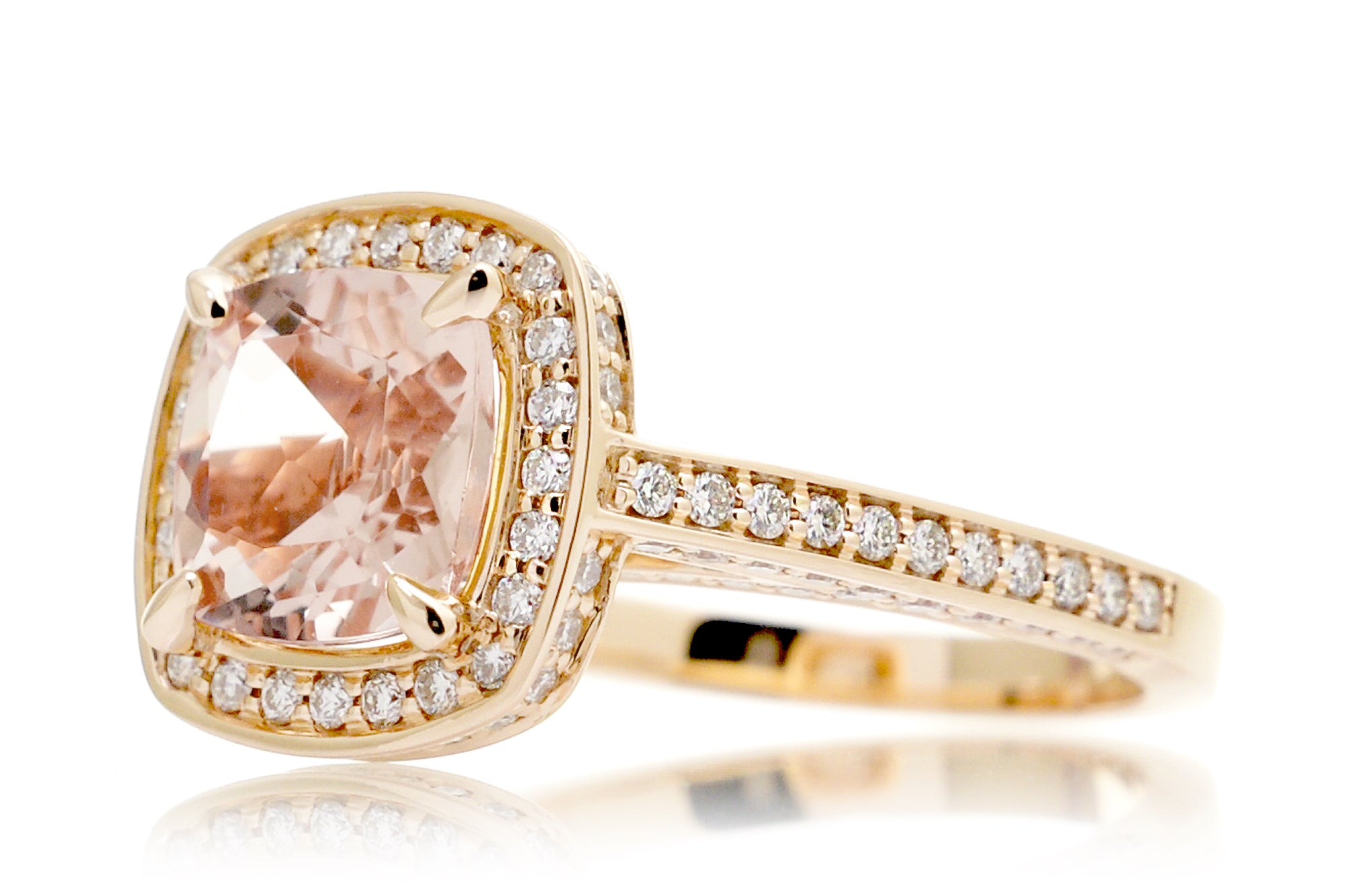 The Solstice Cushion Morganite