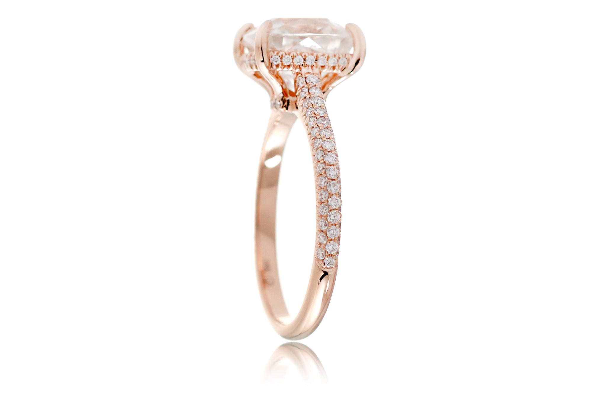 The Starlight Cushion Moissanite