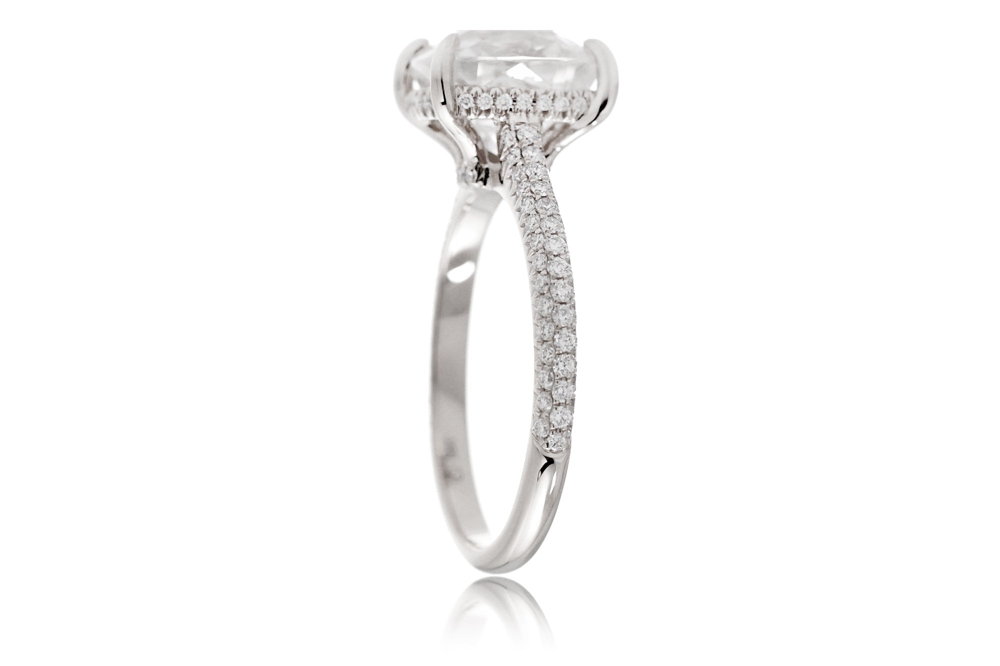 The Starlight Cushion Moissanite