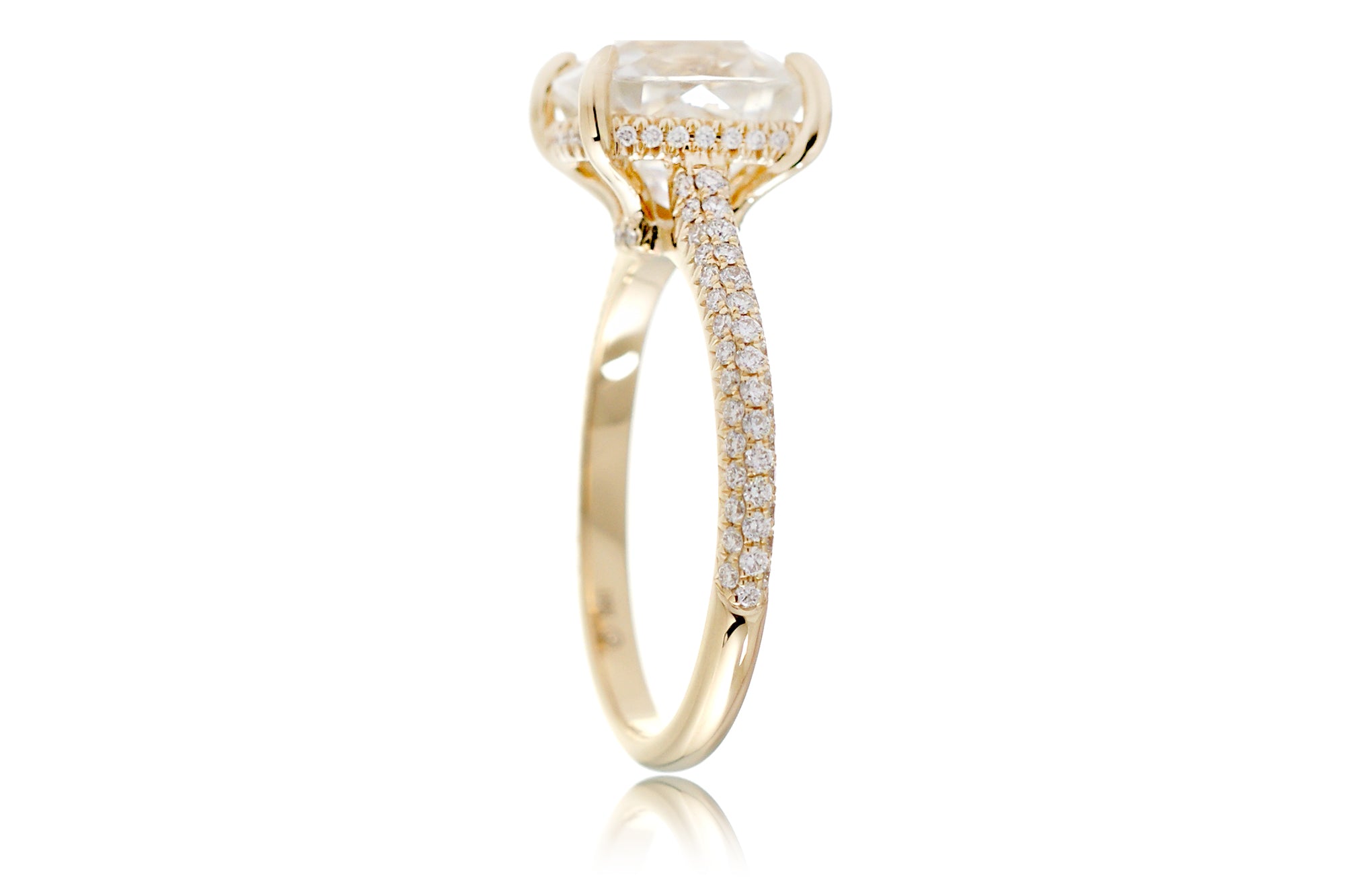 The Starlight Cushion Moissanite
