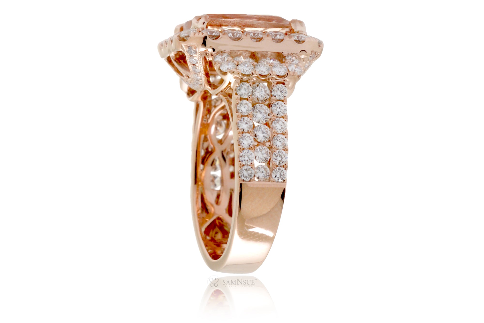 The Sydney Cushion Morganite