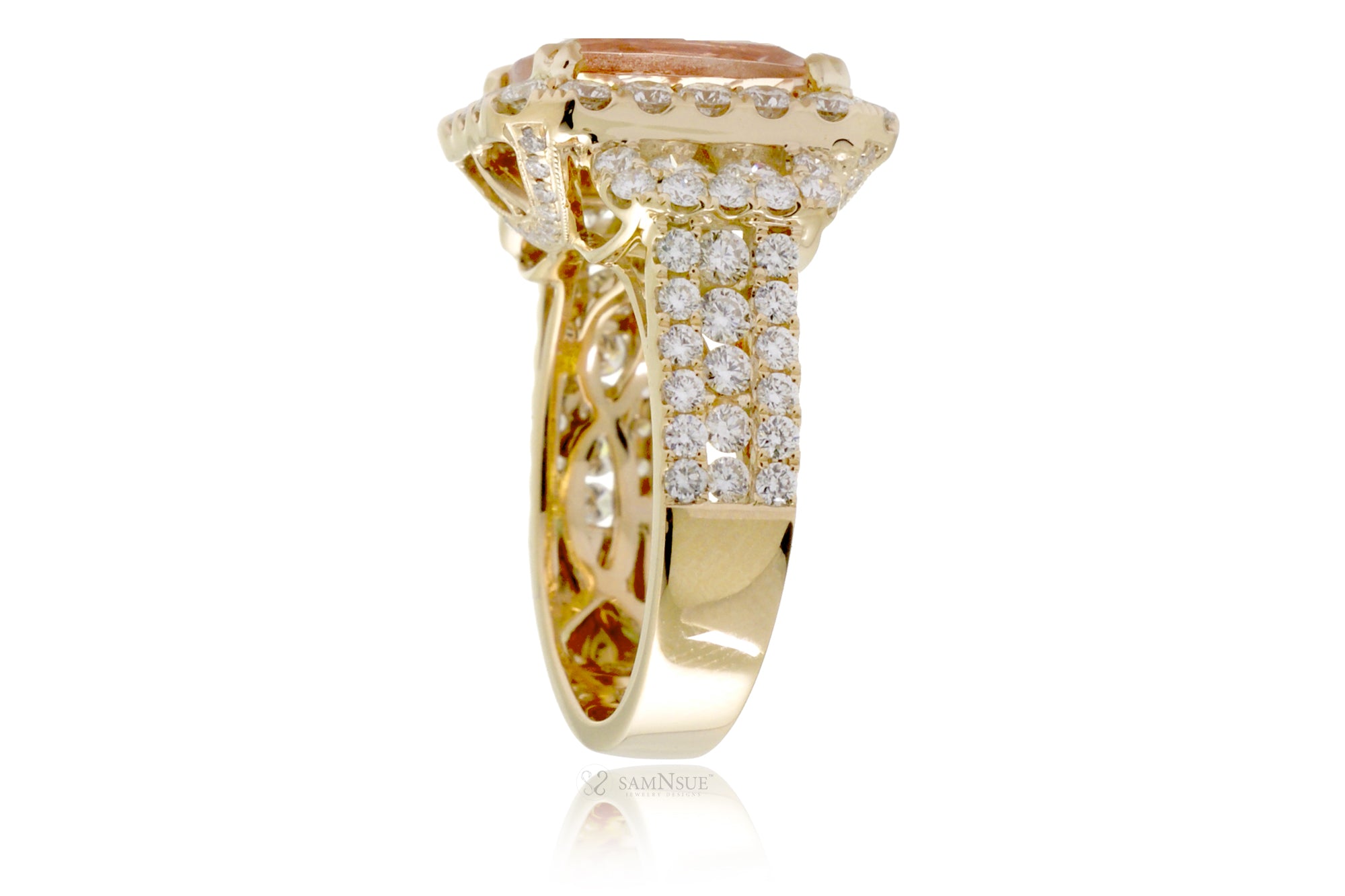 The Sydney Cushion Morganite