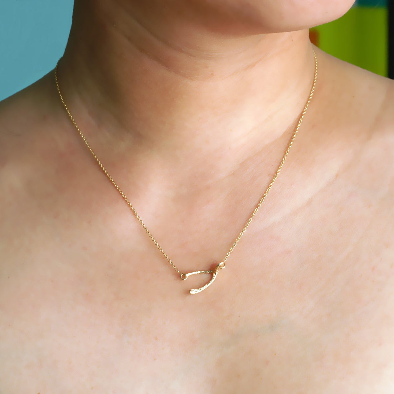 The Wishbone Twig Necklace