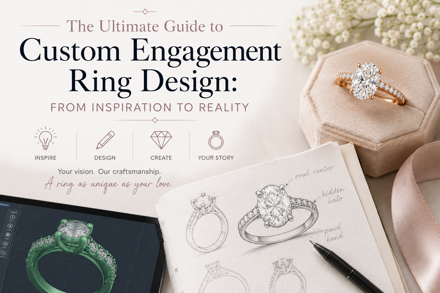 The Ultimate Guide To Custom Engagement Ring Design
