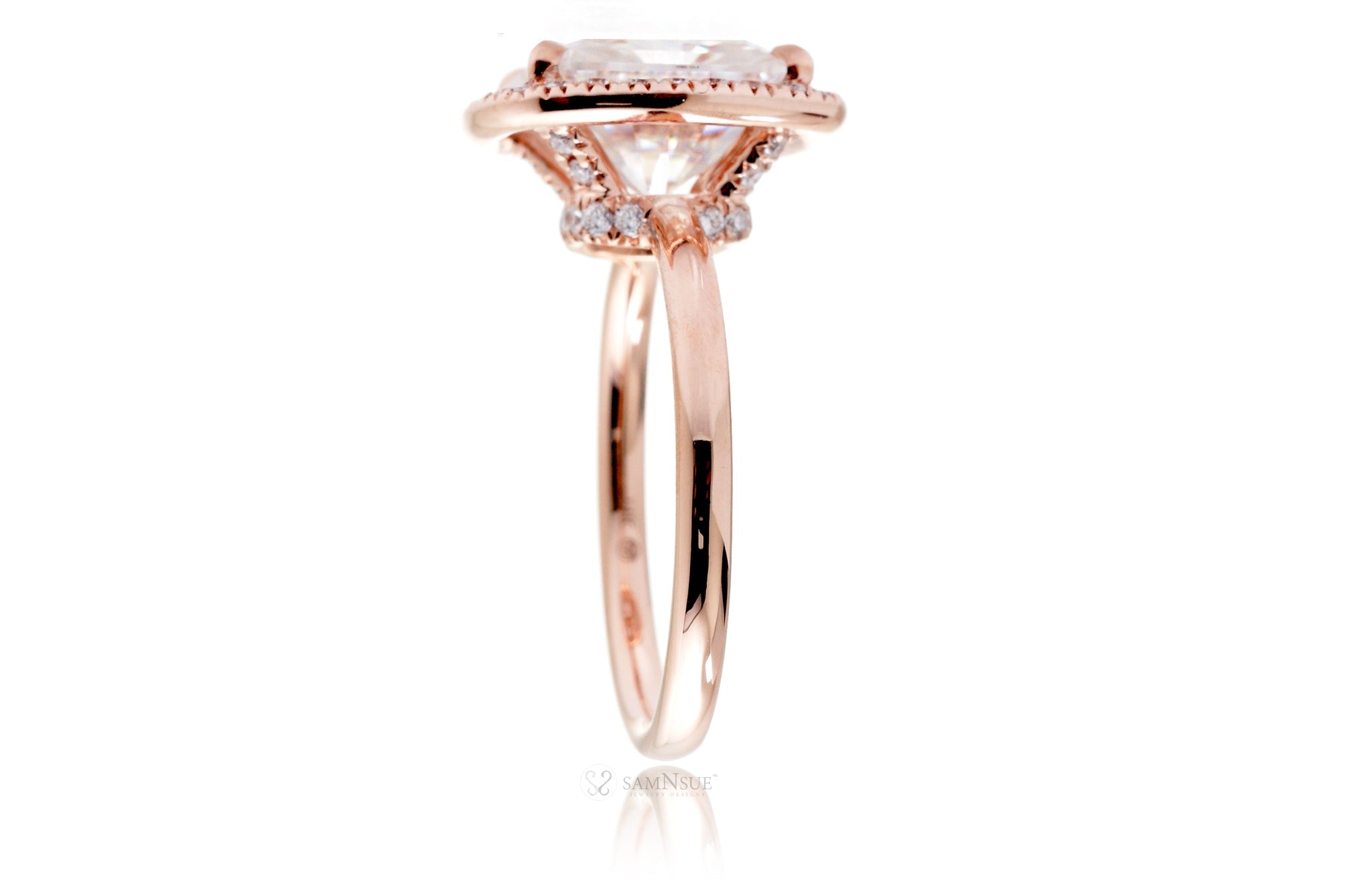 The Drenched Radiant Cut Lab-Grown Diamond