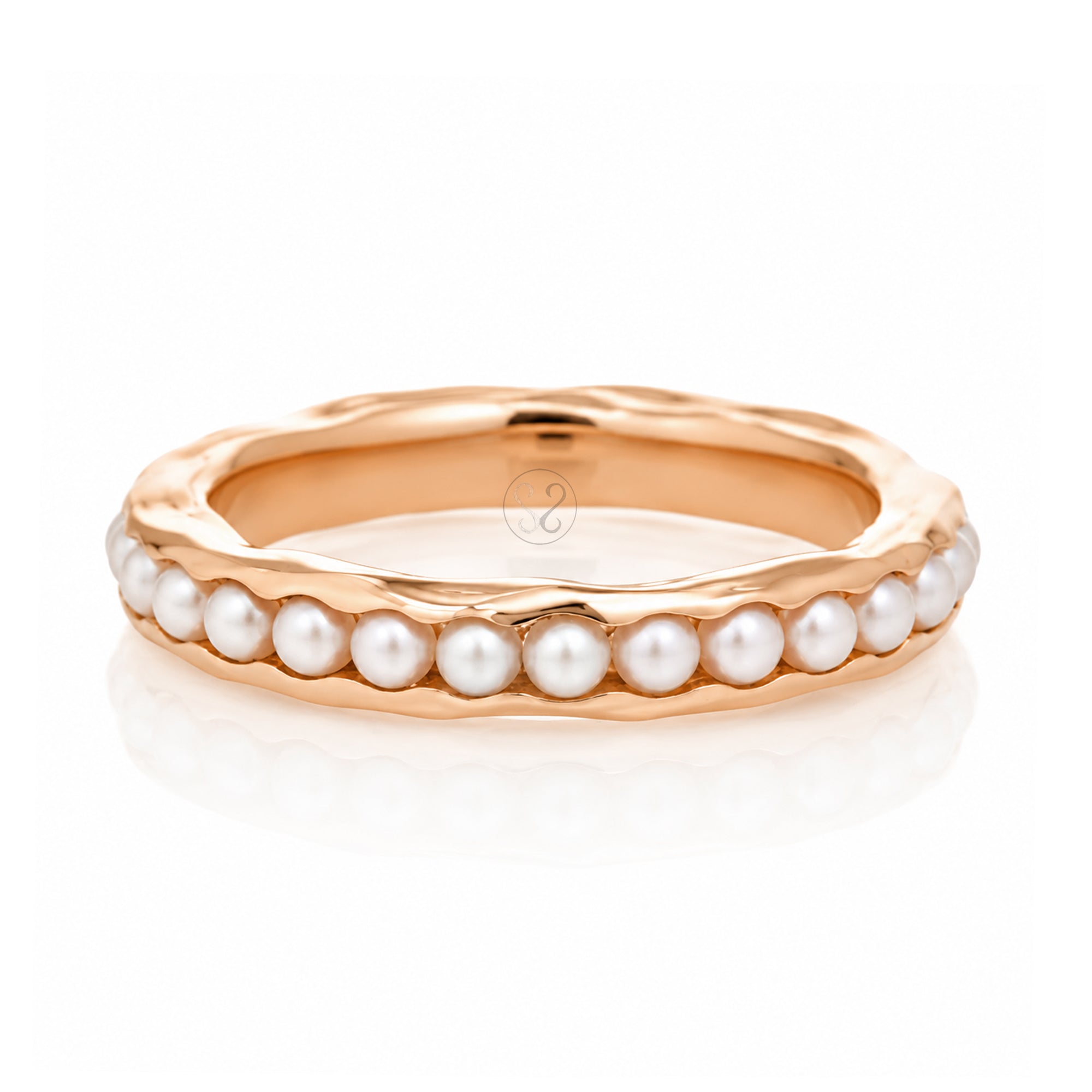 The Eternity Channel Set Pearl Band