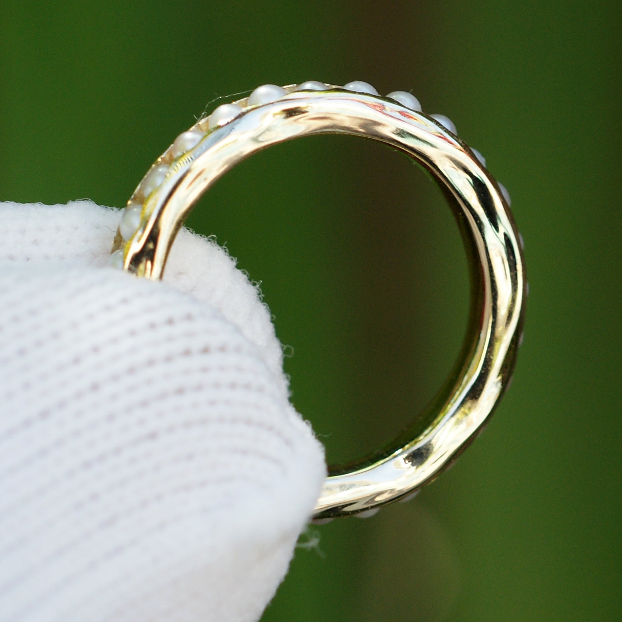 The Eternity Channel Set Pearl Band