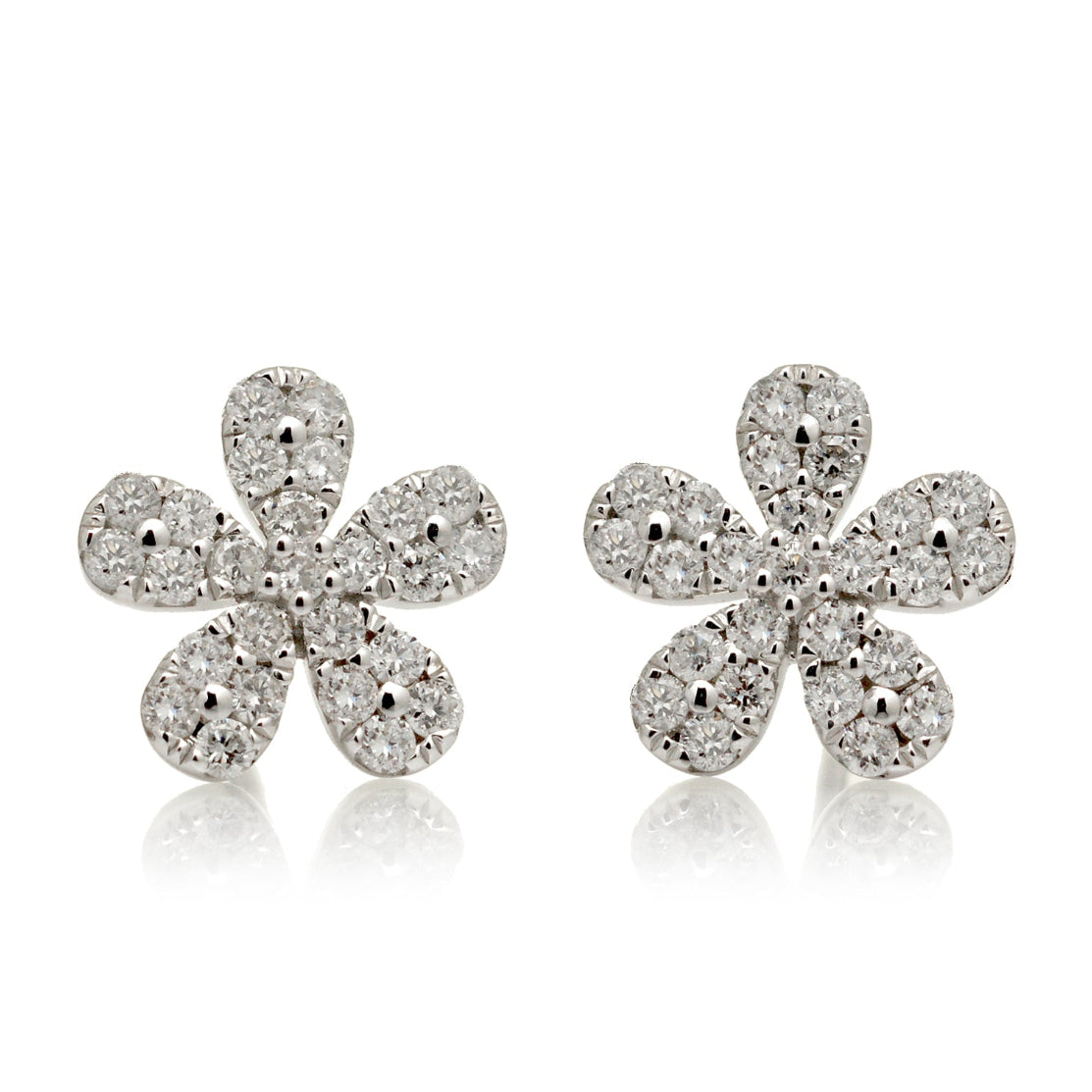 The Plumeria Diamond Studs (0.64 ct tw.)