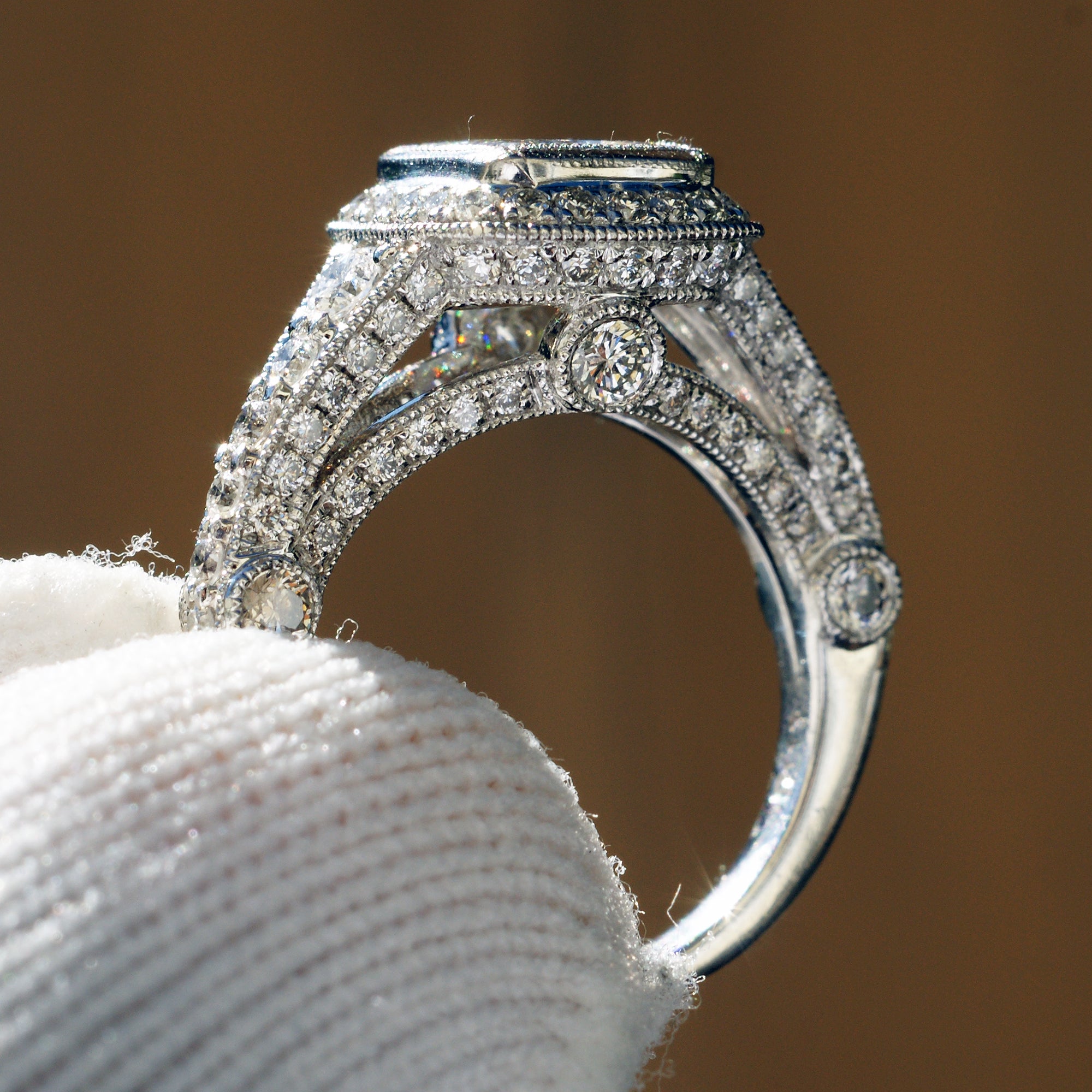 The Gwendoline Princess Cut Diamond (E.G.L. F/VS1)