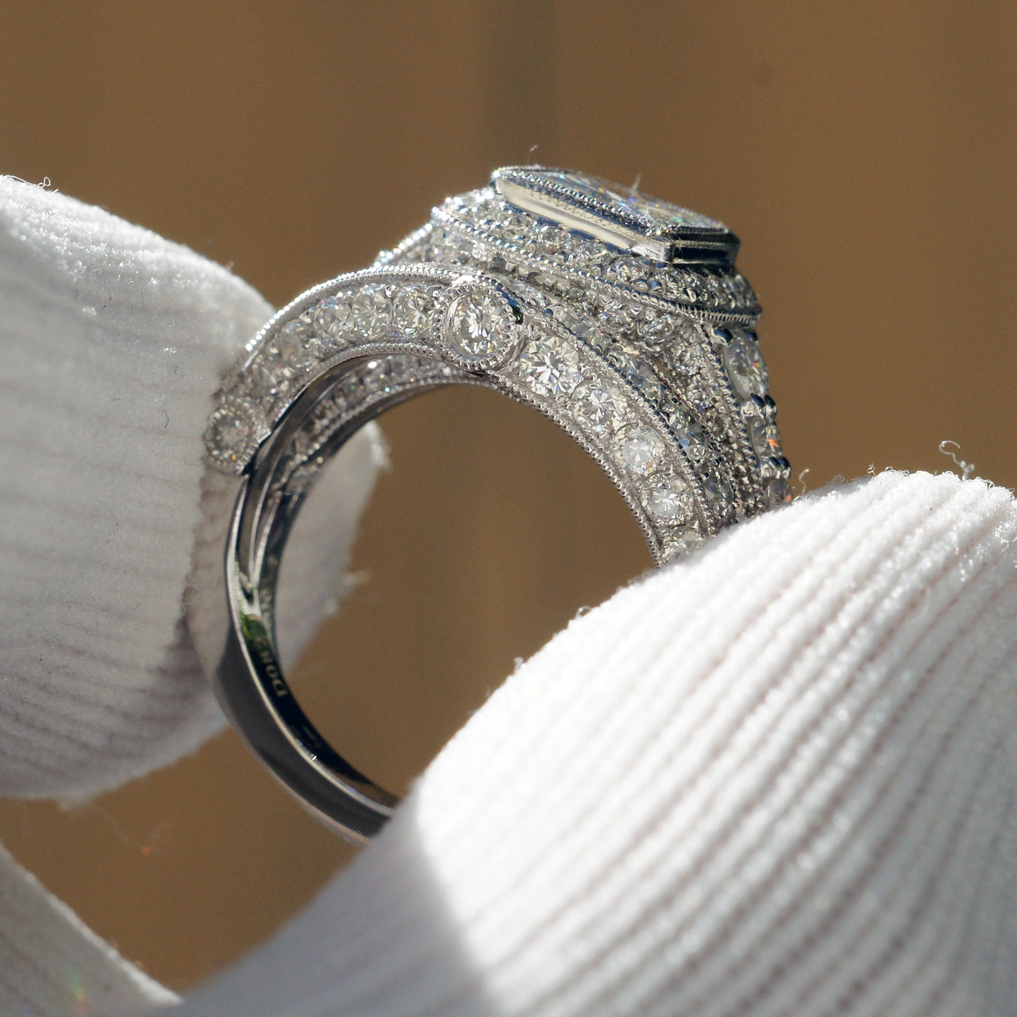 The Gwendoline Princess Cut Diamond (E.G.L. F/VS1)