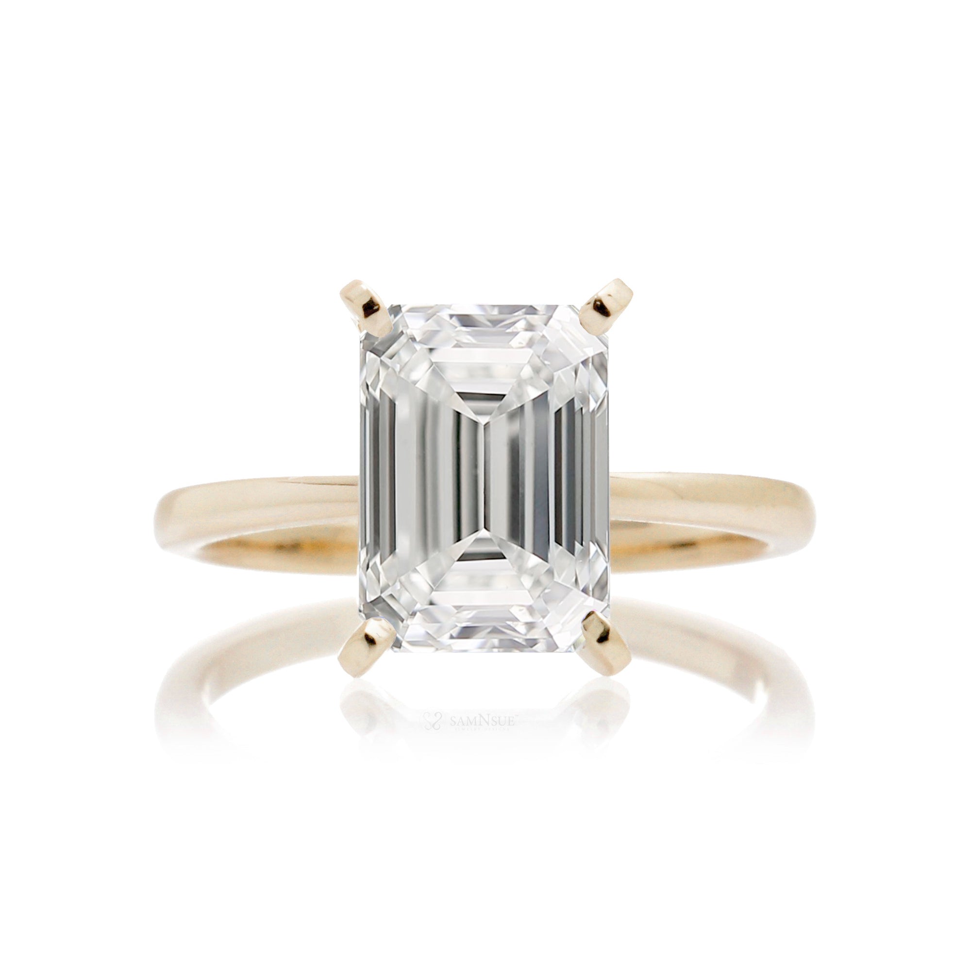 The Adeline Emerald Cut Diamond (Lab Grown)