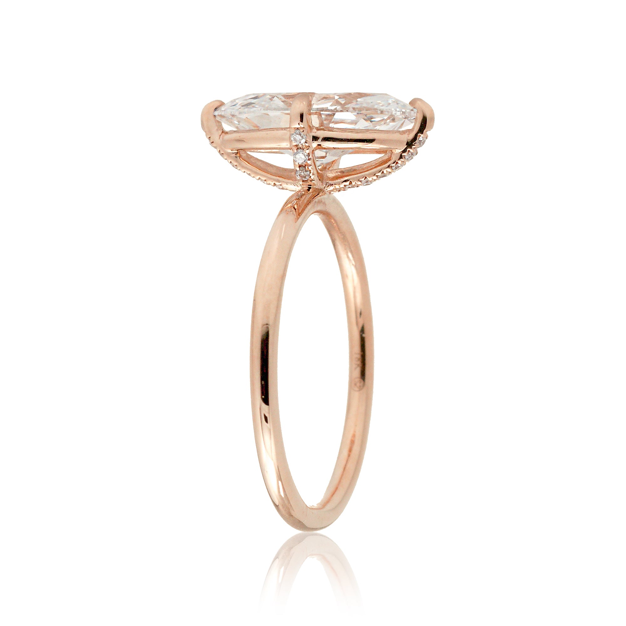The Ava Marquise Diamond Ring ( Lab-Grown)