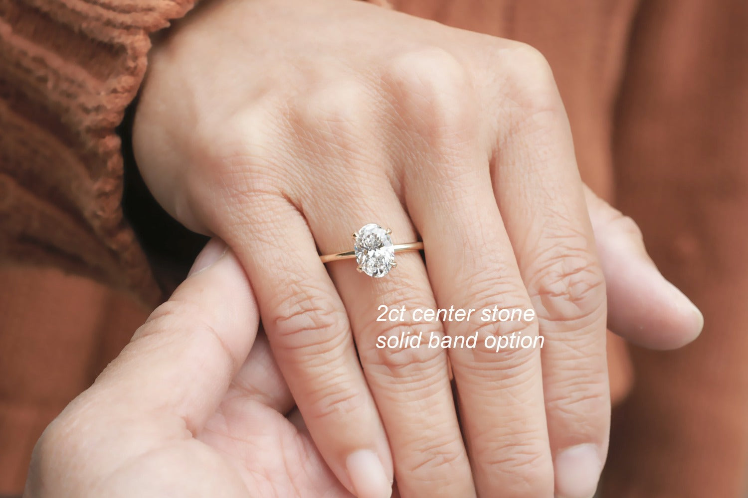 2.02 Carats Elongated Oval Cut Micropave Side Stones Hidden Halo Diamo –  Benz & Co Diamonds