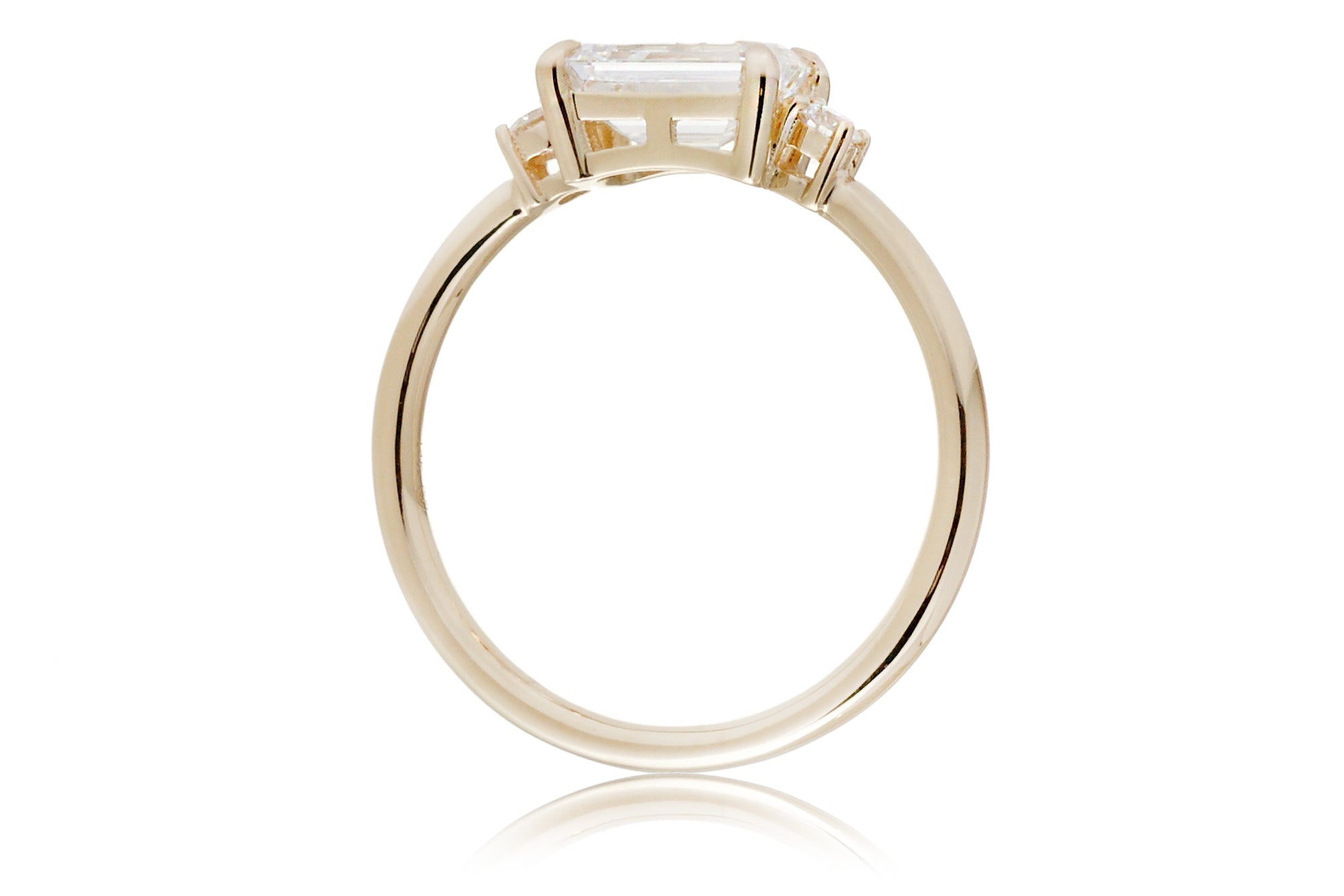 The Lena Radiant Cut Diamond Ring (Lab-Grown)