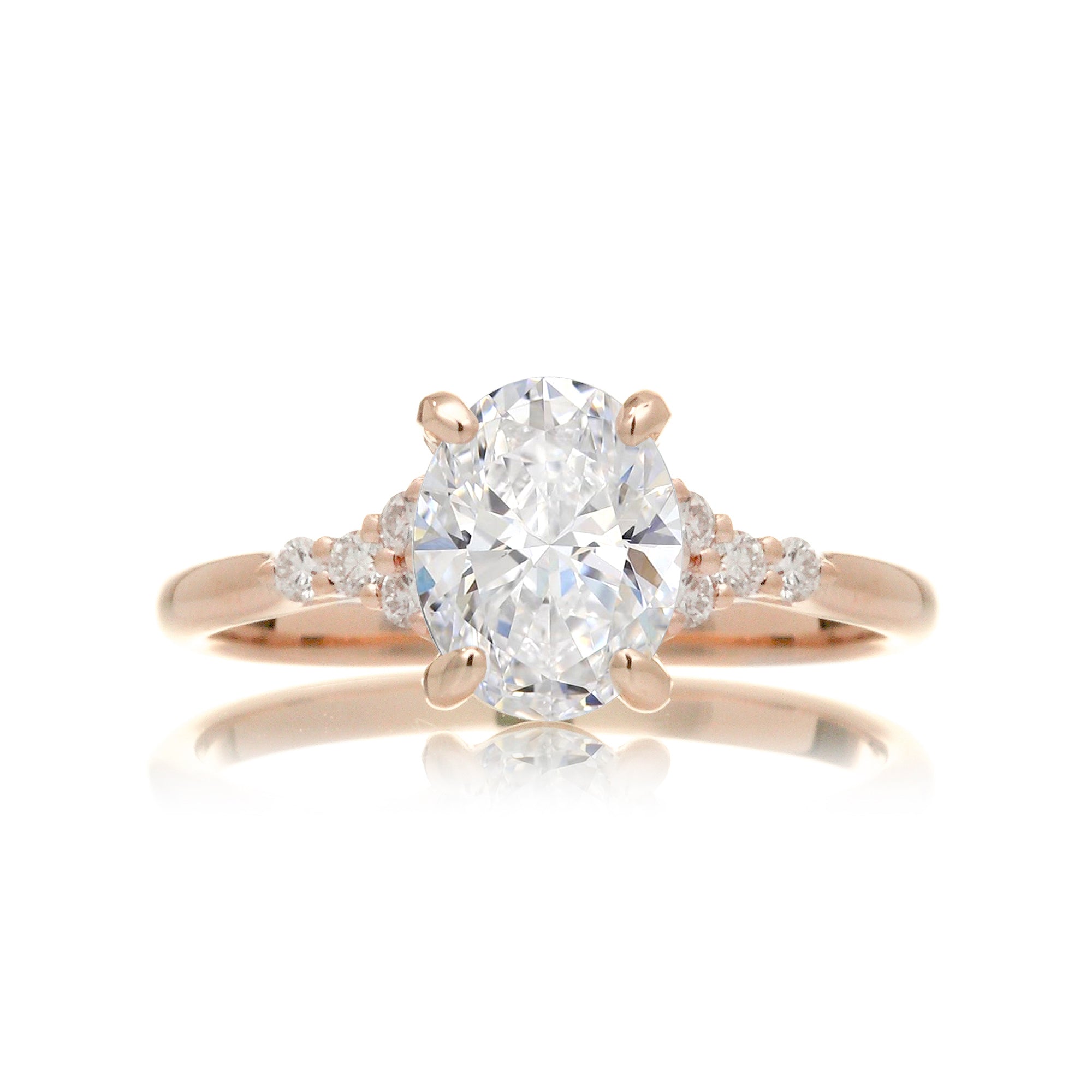 Oval Diamond Engagement Ring, 1 Carat Oval Shape, 18k Yellow Gold Diamond  Ring, Oval Diamond Ring ,solitaire Diamond Ring, Engagement Ring - Etsy